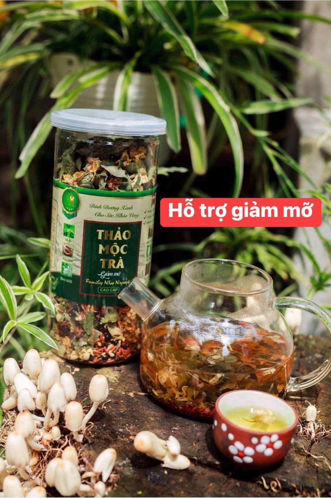 Thảo mộc trà hỗ trợ giảm mỡ - hộp 500g
