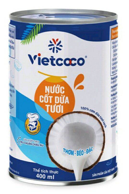 Nước cốt dừa tươi Vietcoco 400ml