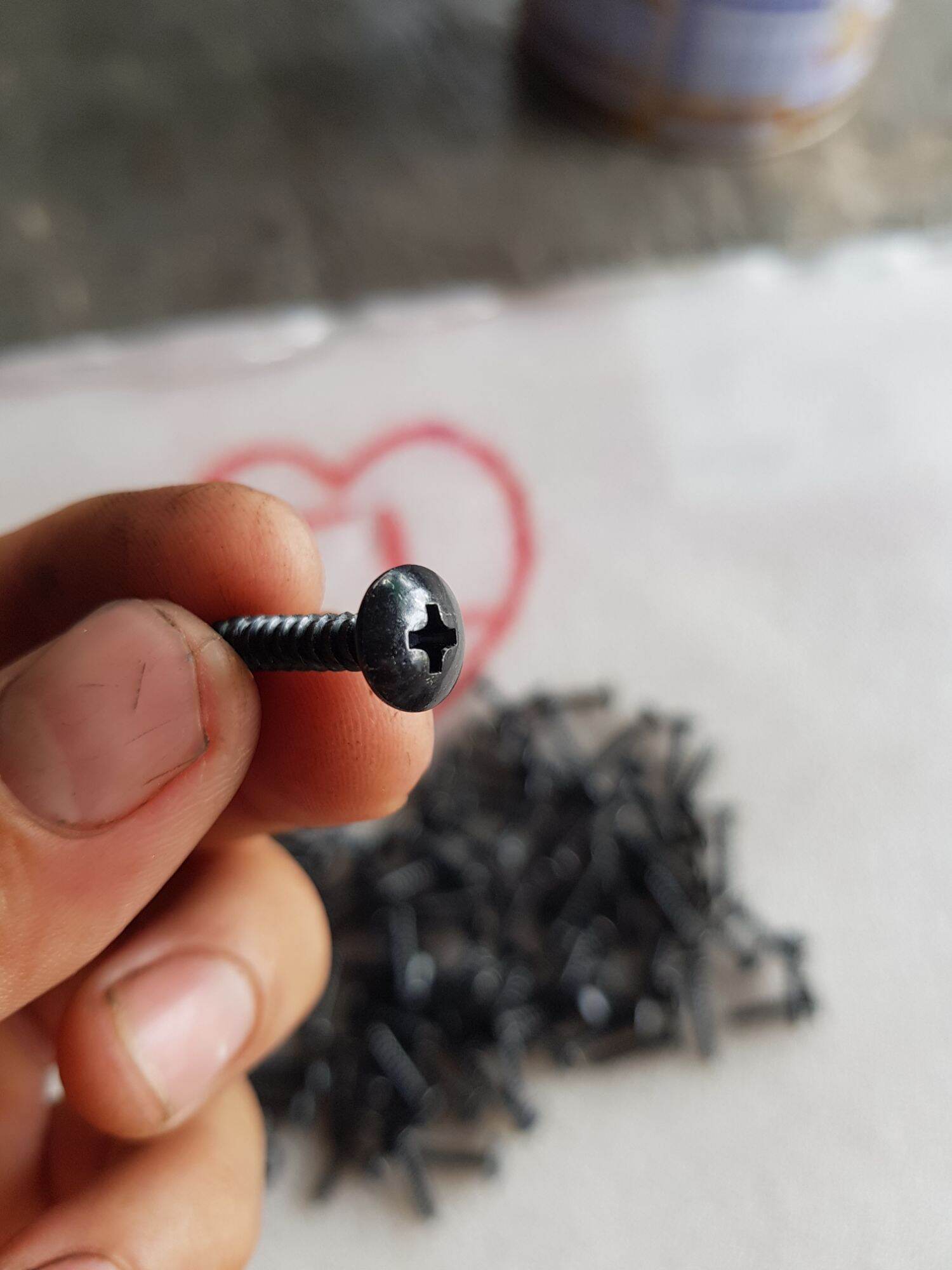 ốc vít ren xoắn 4x12 - 4x16 (50 con) (loại xịn)