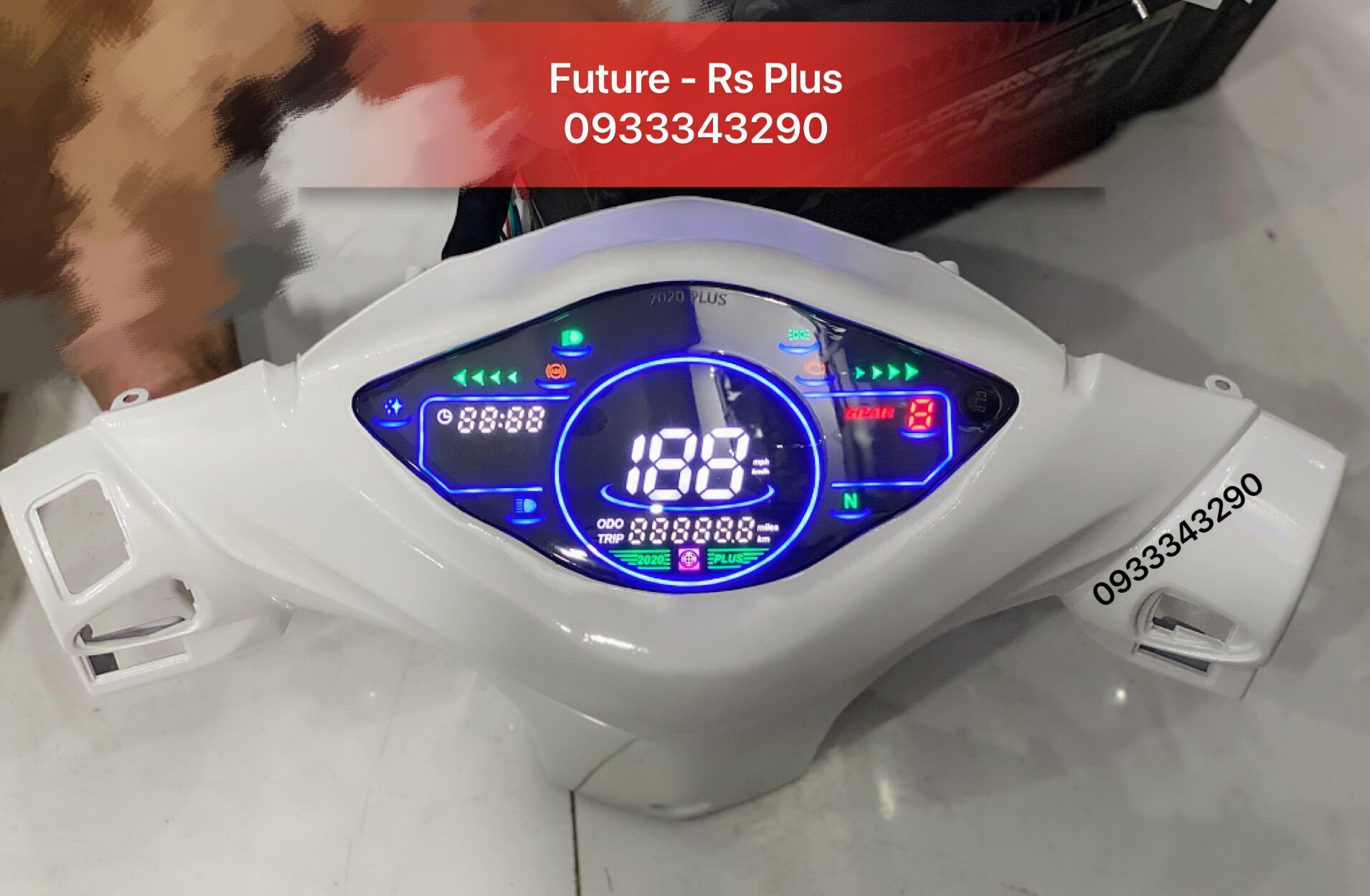 Trọn bộ bợ cổ future - chế đồng hồ rs plus