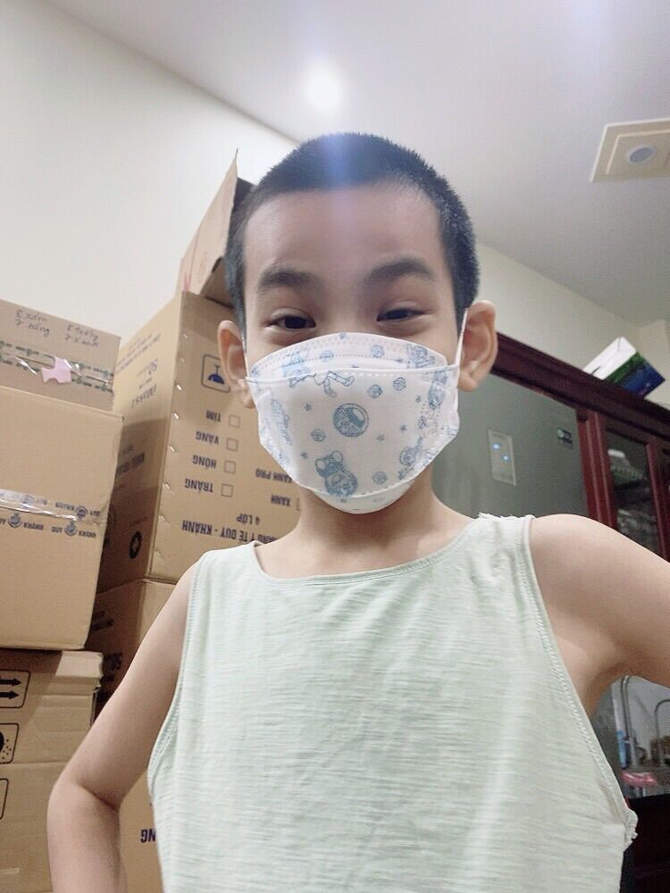 Sỉ 600 cái khẩu trang trẻ em 4D-KF94