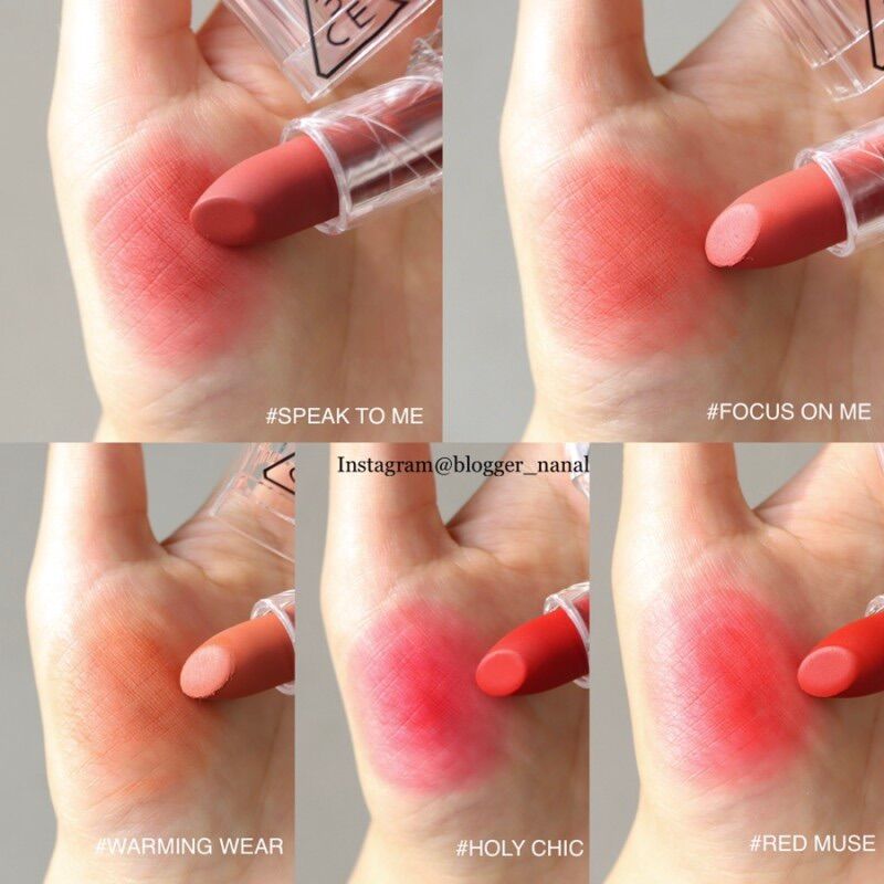 Son 3CE Soft Matte Lipstick