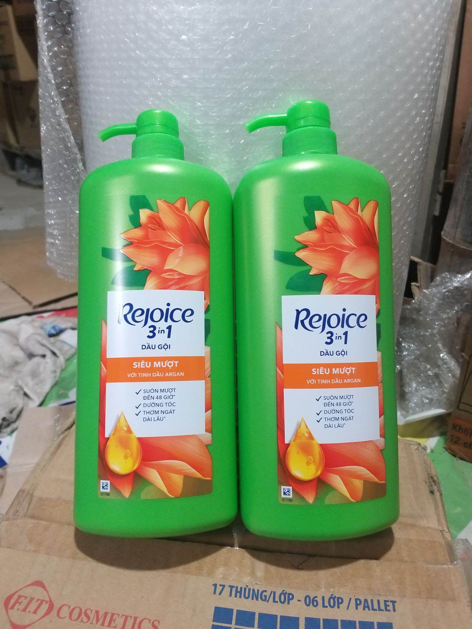 Dầu gội REJOICE 1,2L (1,35kg)  Siêu mềm mượt