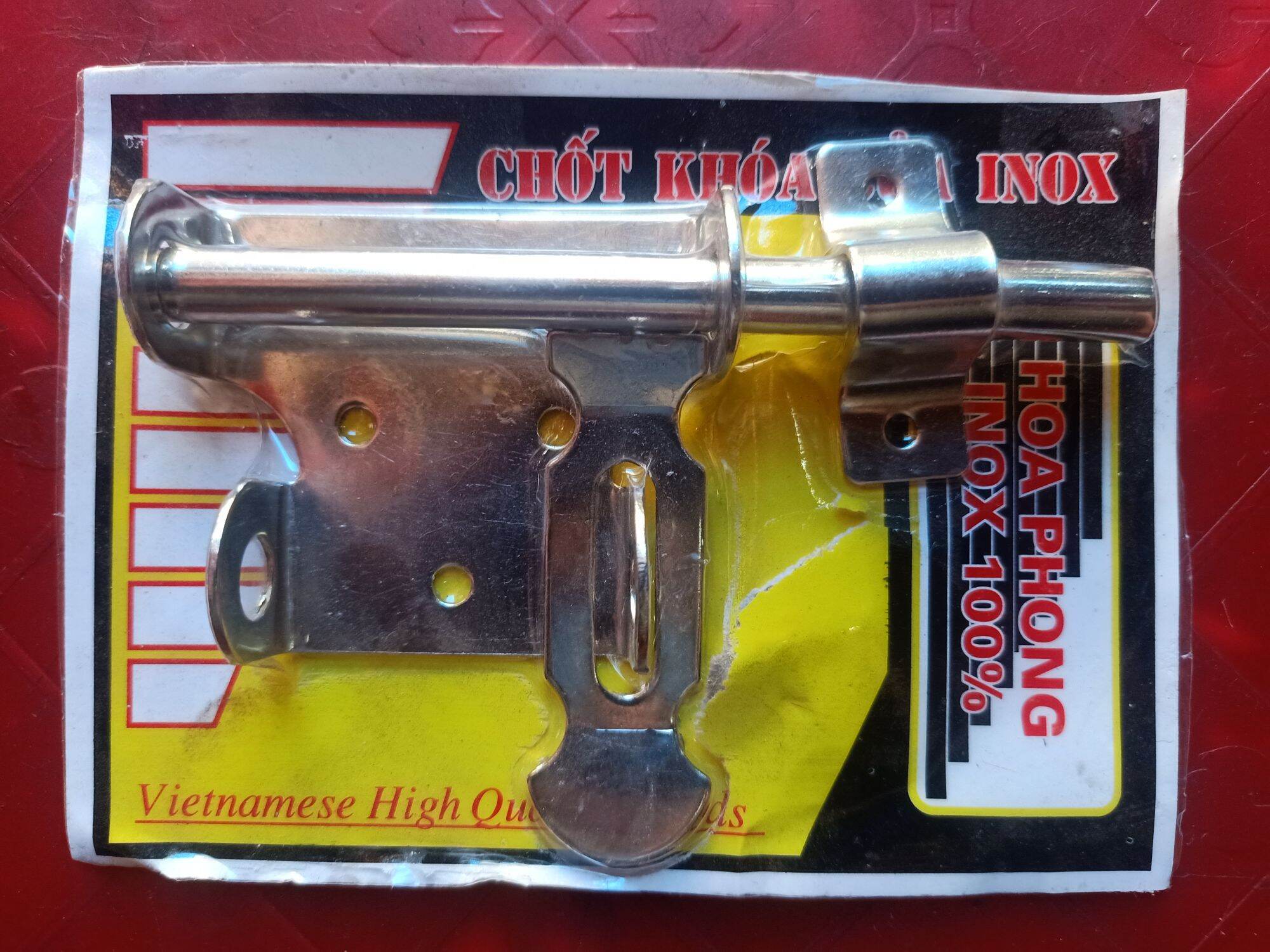 Chốt Khoá Cửa Inox 304 ( Loại Trung )