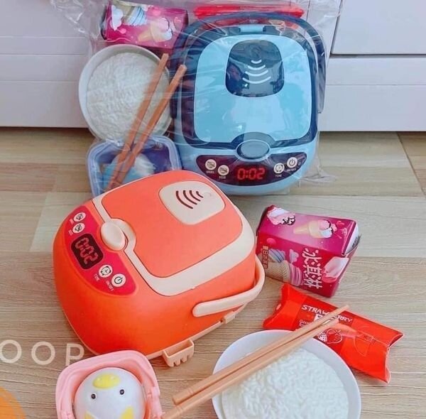 [HCM]Bộ đồ chơi nấu ăn nồi cơm điện siêu xinh.