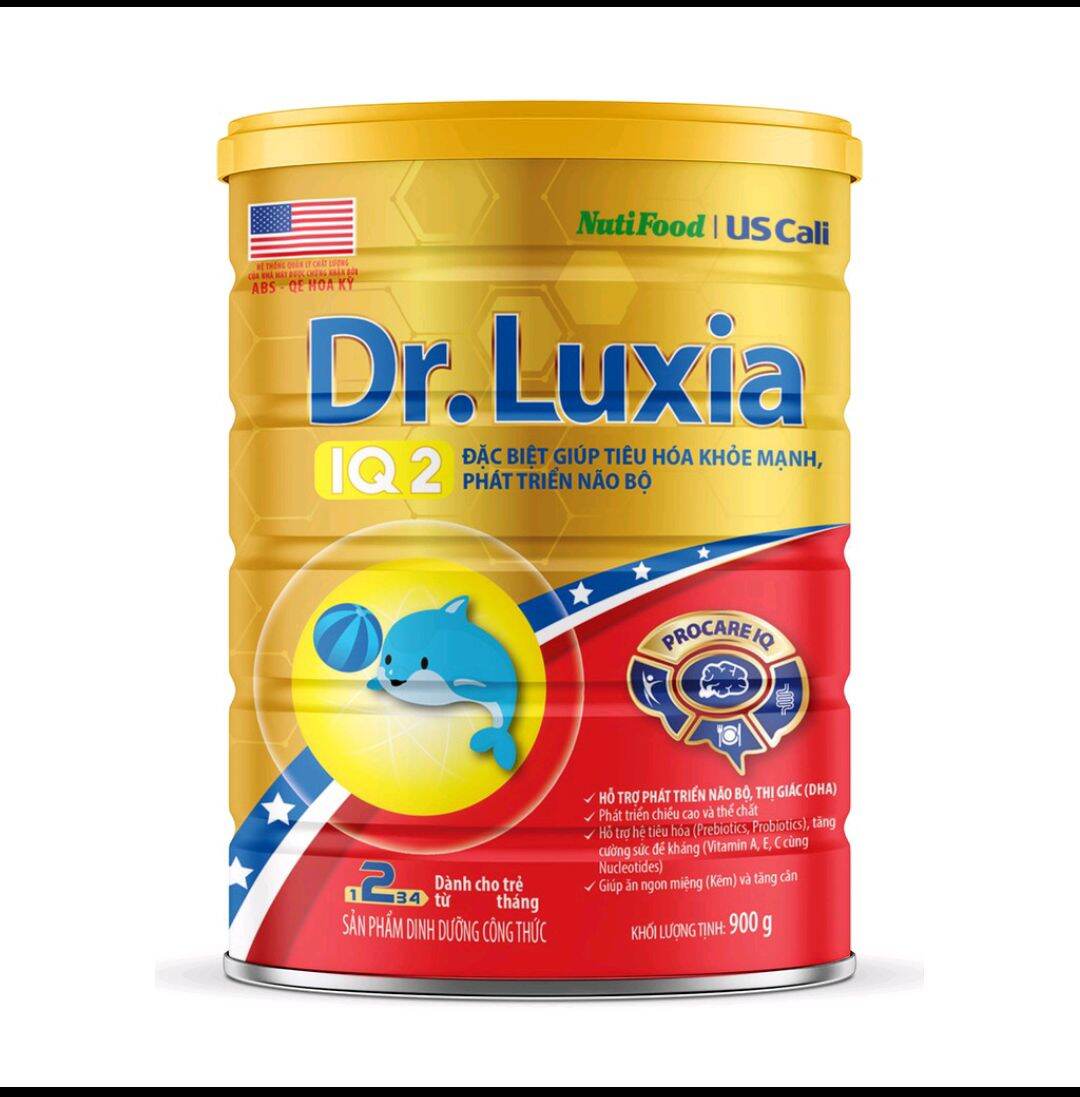 Dr luxia IQ 2  850g date 2024 (6-12 tháng)