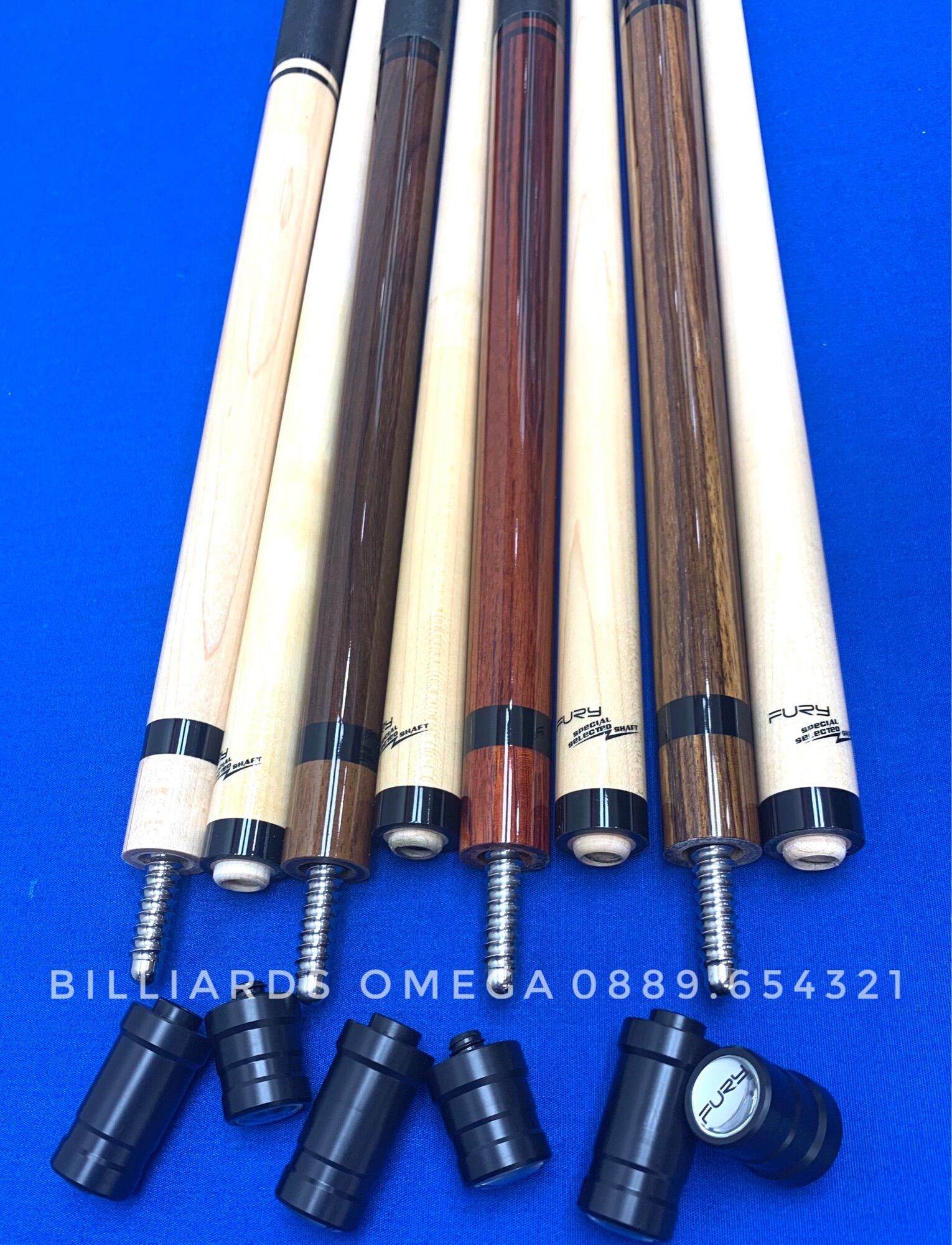Cơ Gậy Bida Lỗ/Pool Fury KA