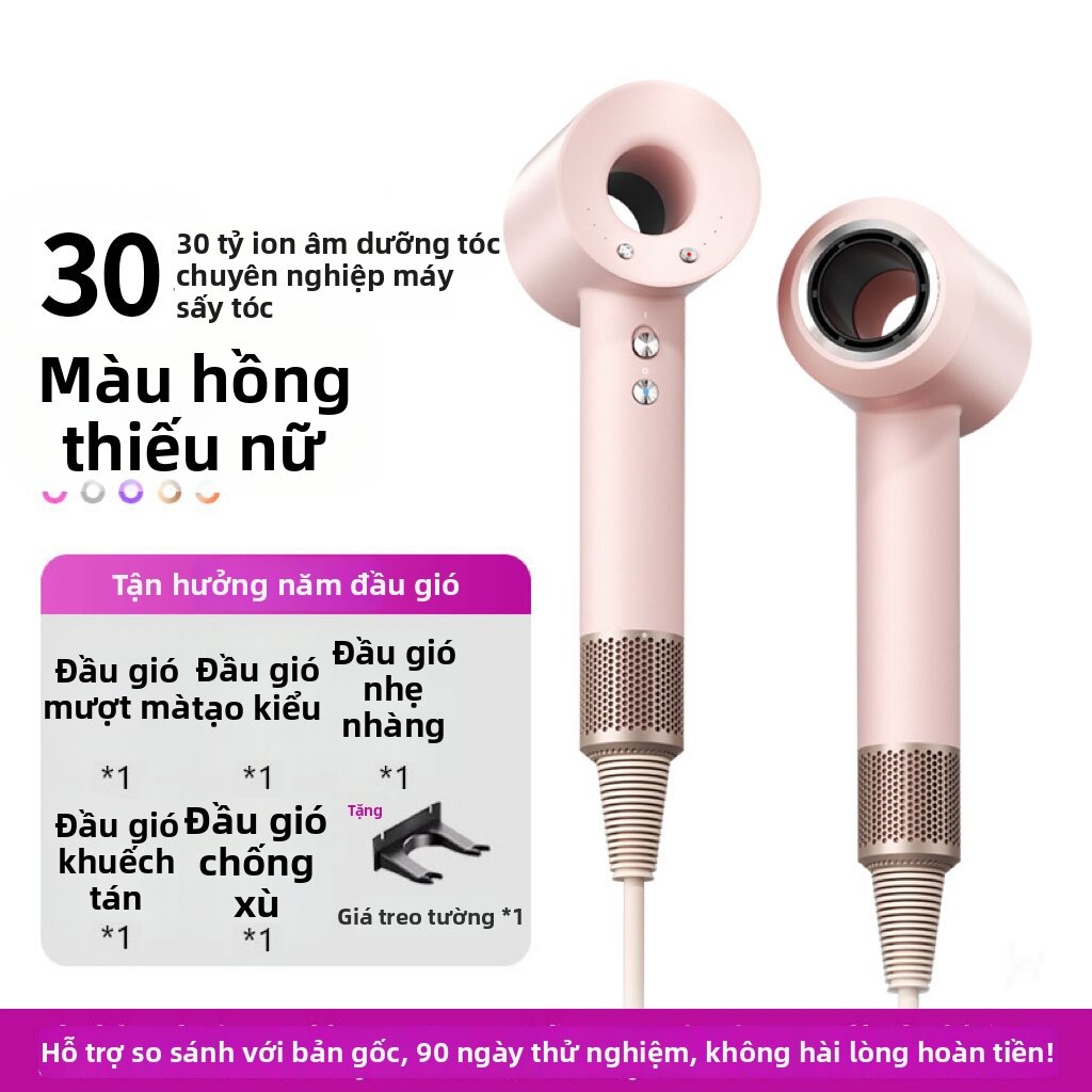 Negative Ion Haircare Quiet Quick Drying Power Hair Dryer - 7