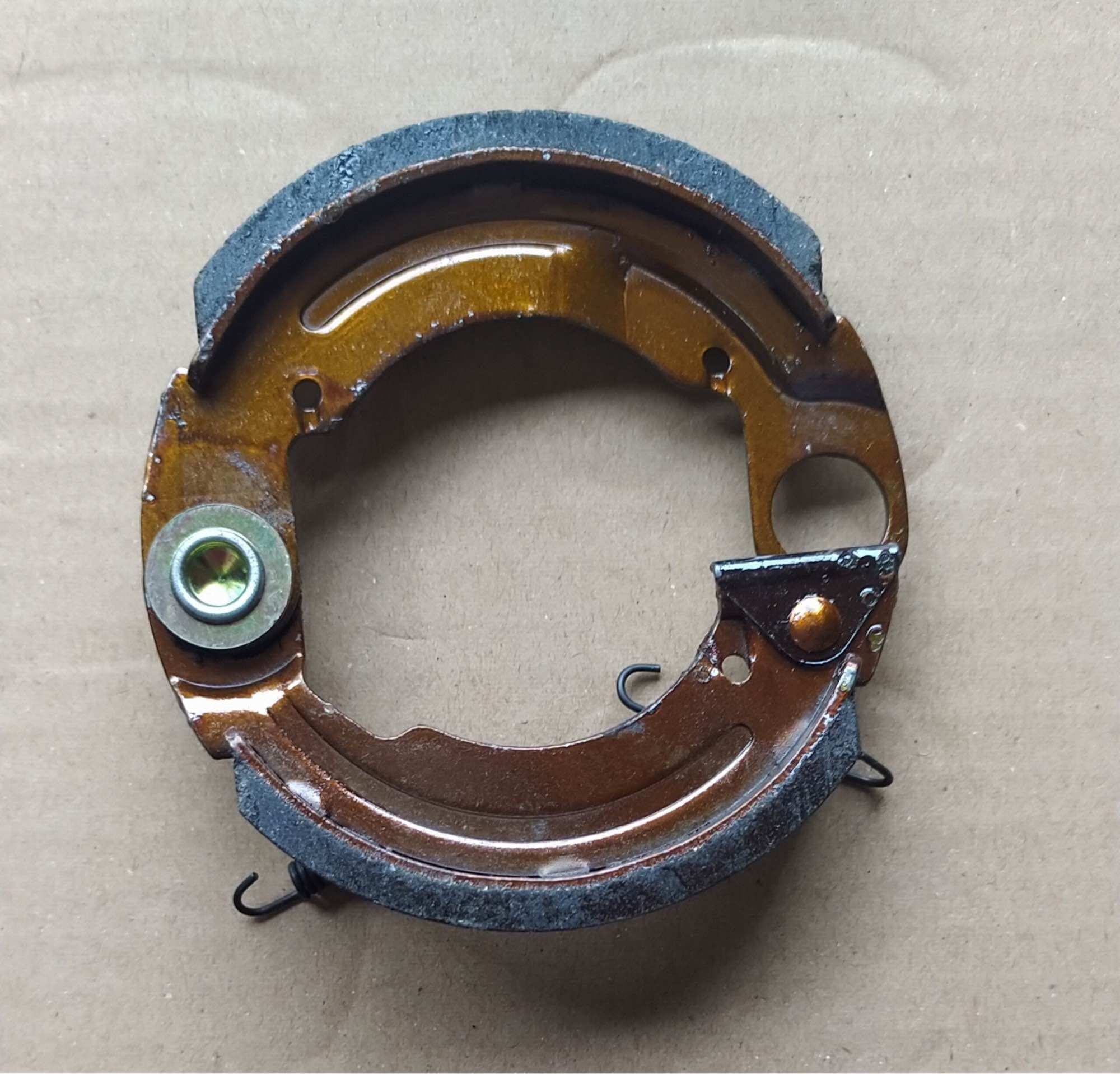 Bộ má phanh cơ xe điện ( phi 100)
