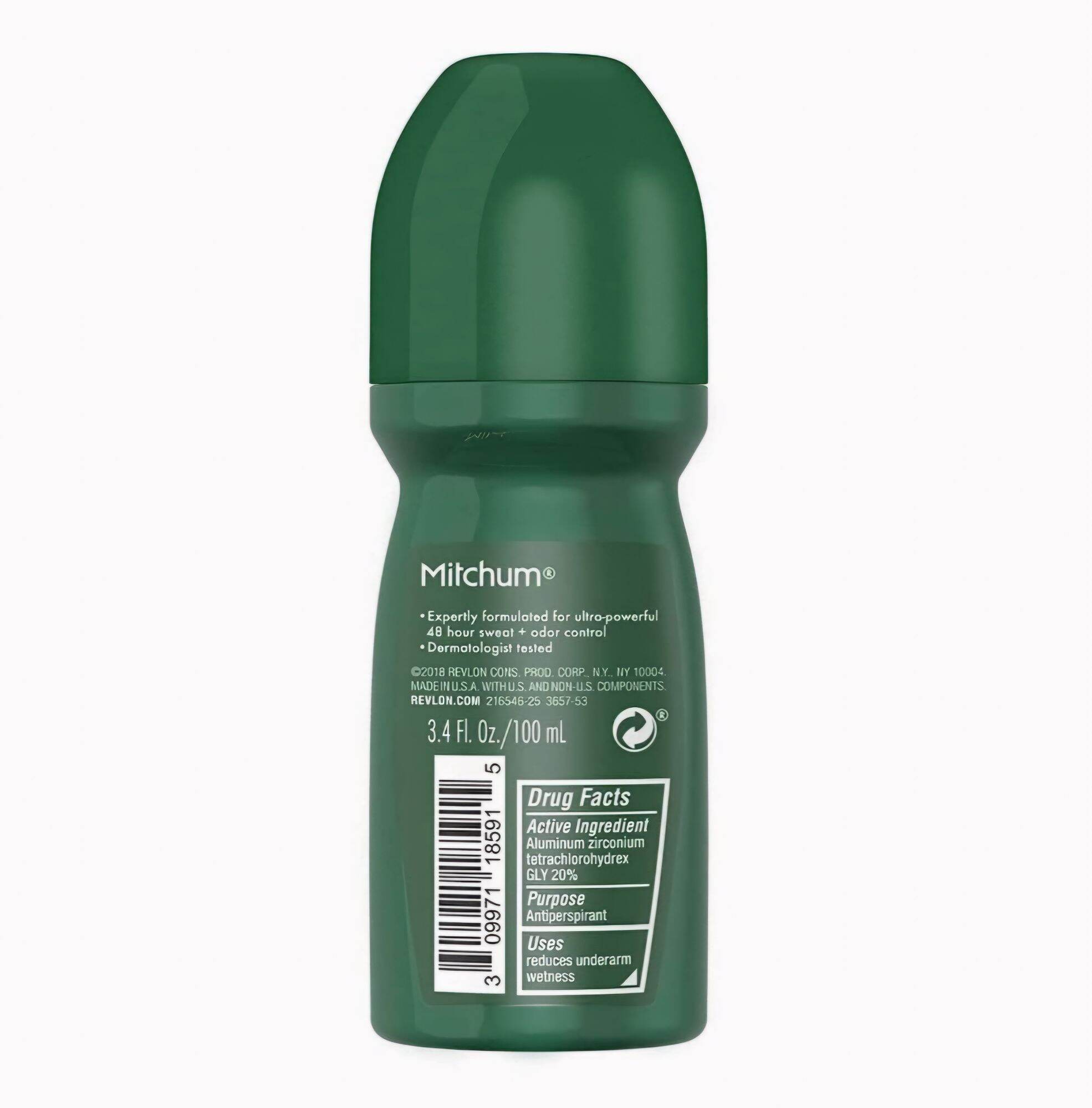 Gel lăn khử mùi MITCHUM UNSCENTED ( 96g  ) - Hàng Mỹ