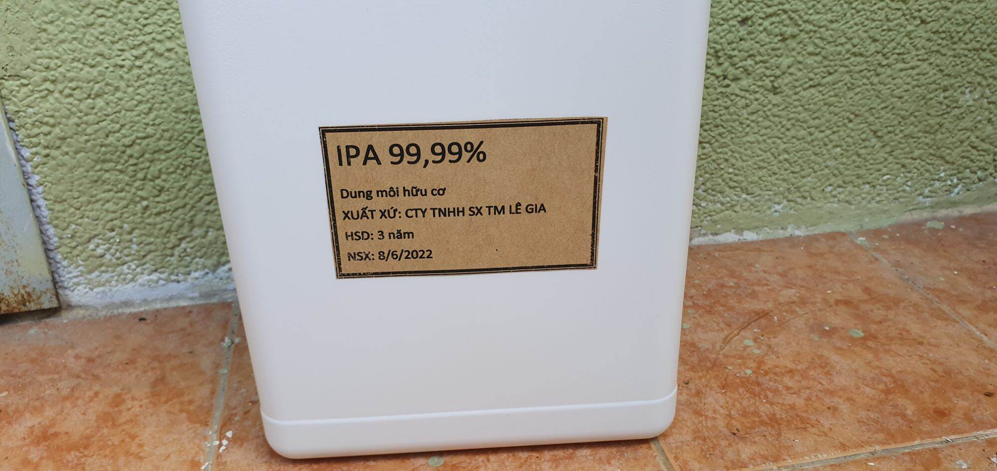 5 lít  iso propyl IPA, C3H8O