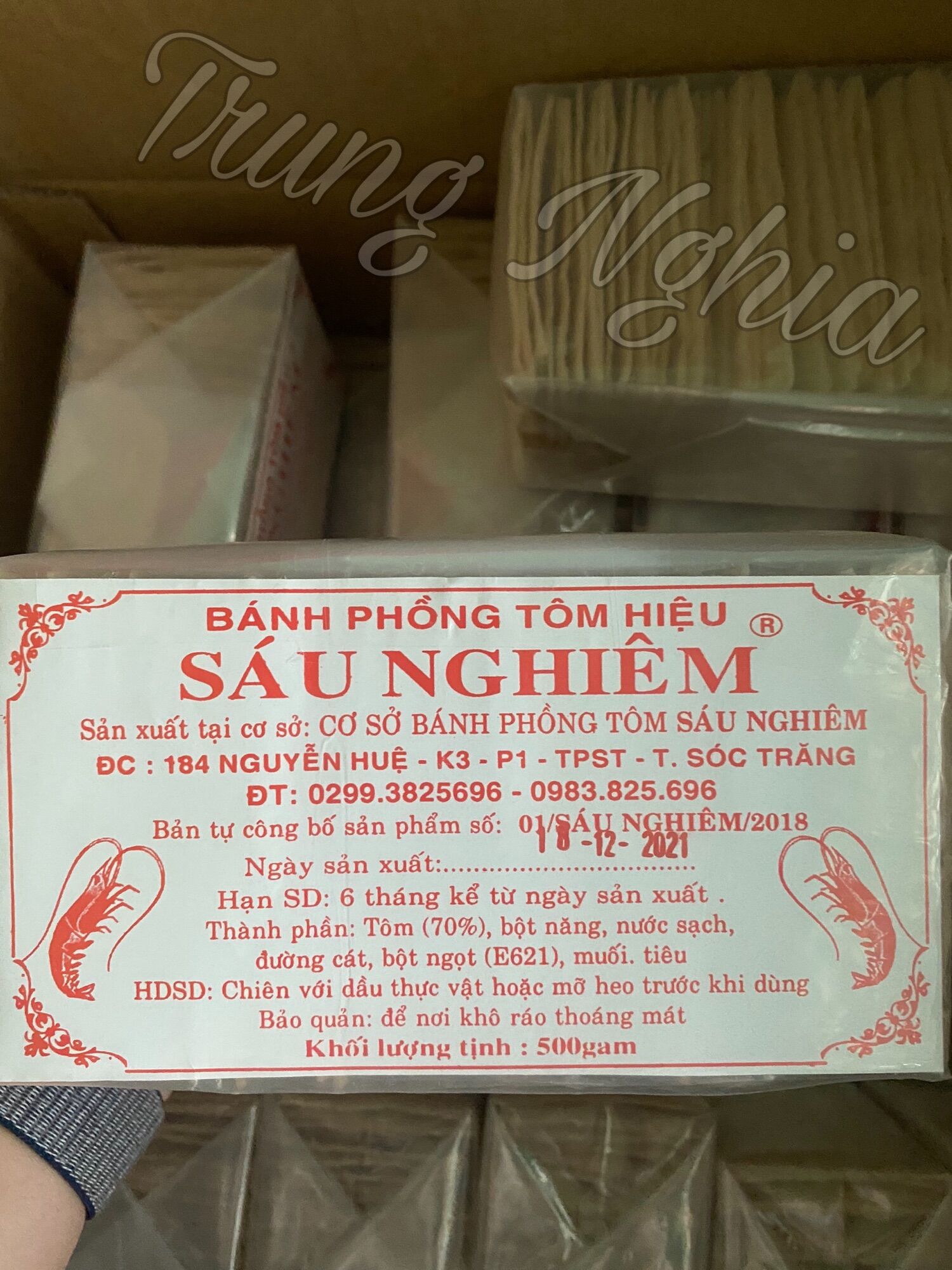Bánh Phồng Tôm