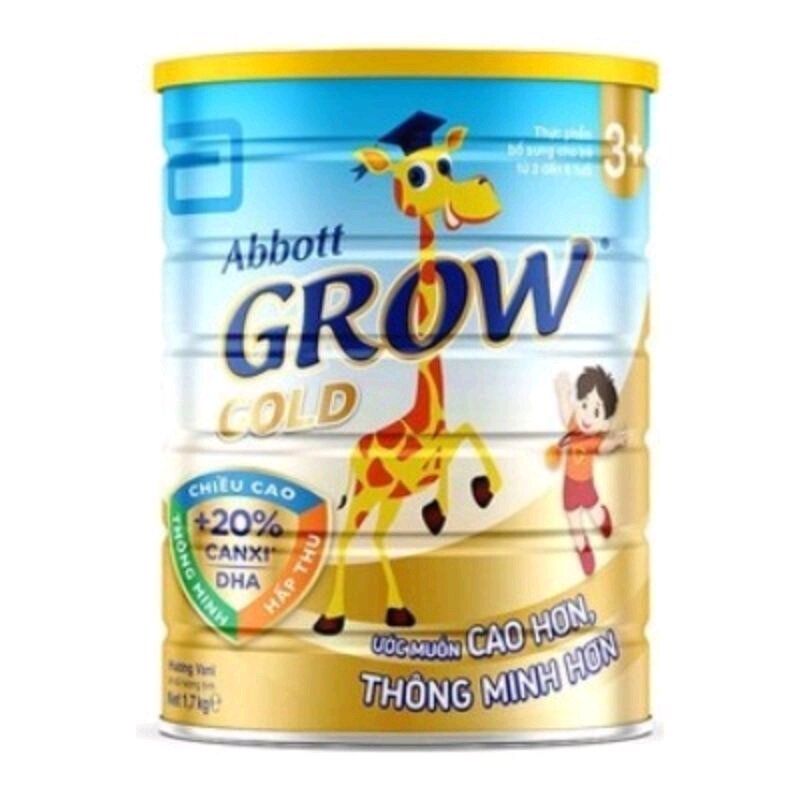 Sữa abbott grow gold 3+ /1,7kg