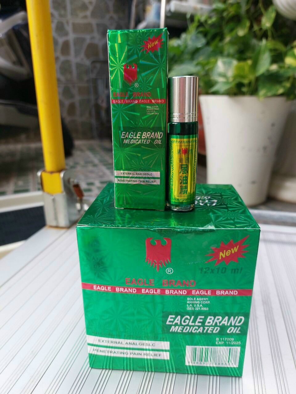 Dầu xanh dạng lăn 10ml (lố 12chai)