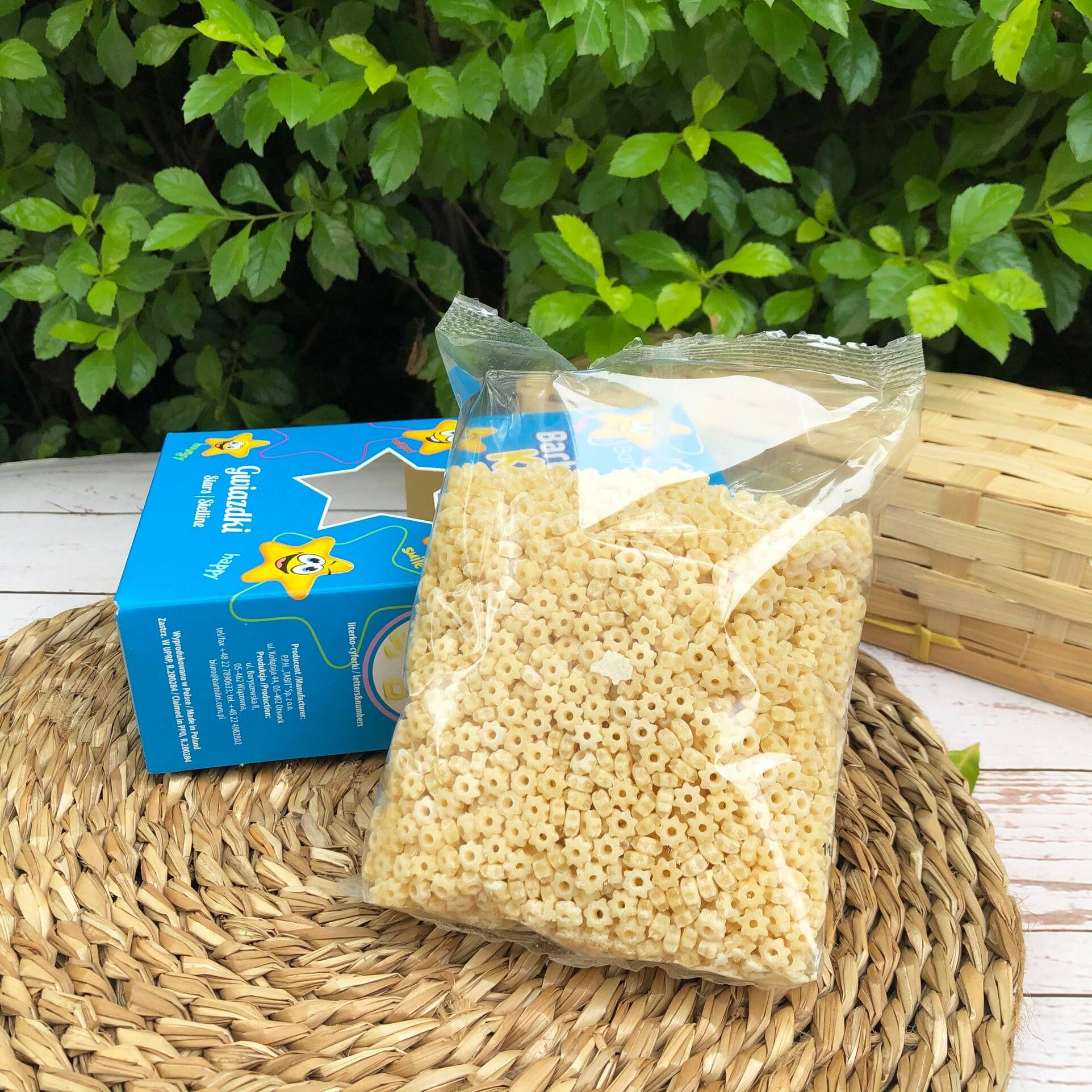 Nui sao hữu cơ Bartolini kids 250gr