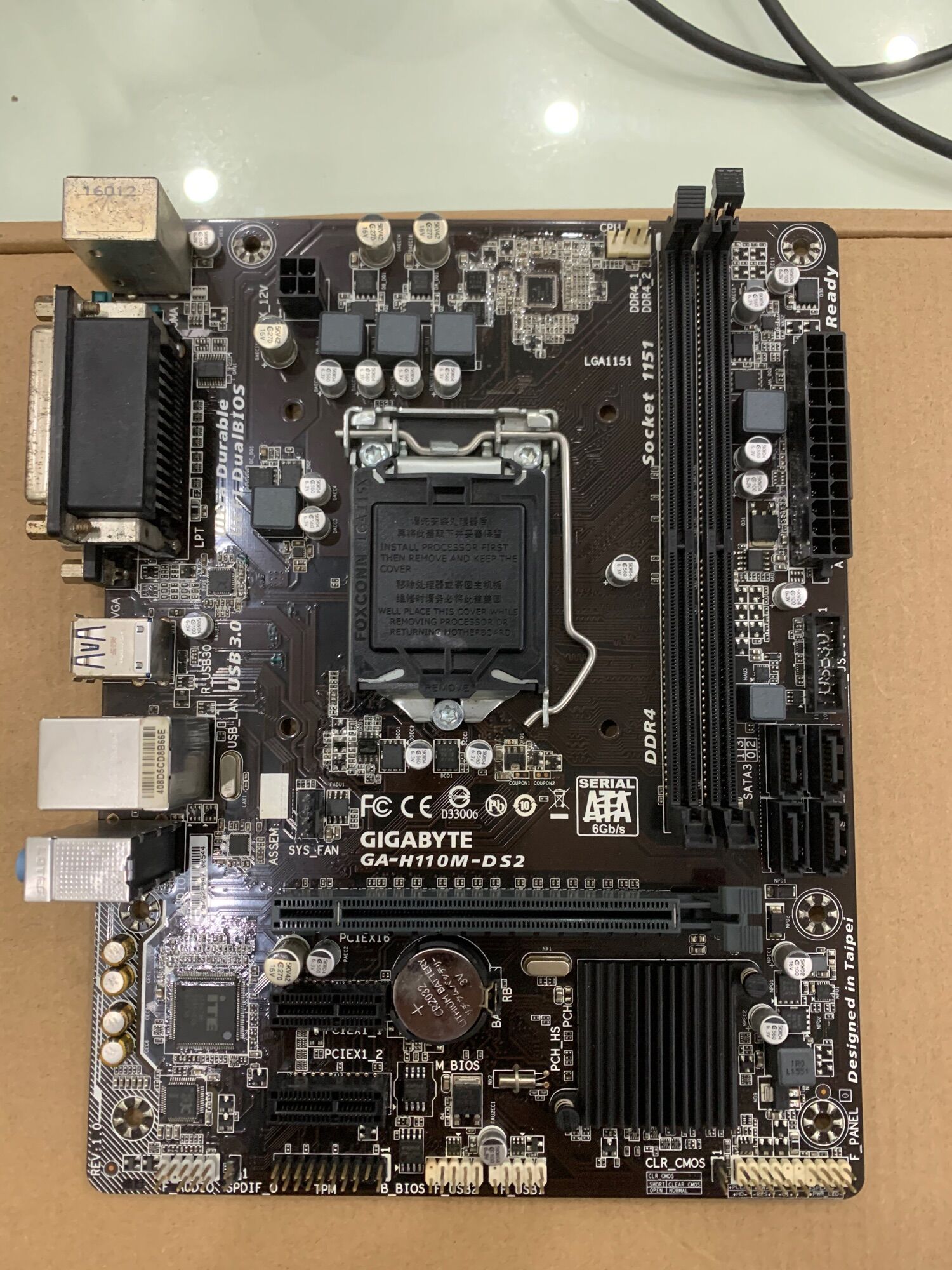 Main giga h110m-ds2 full fe