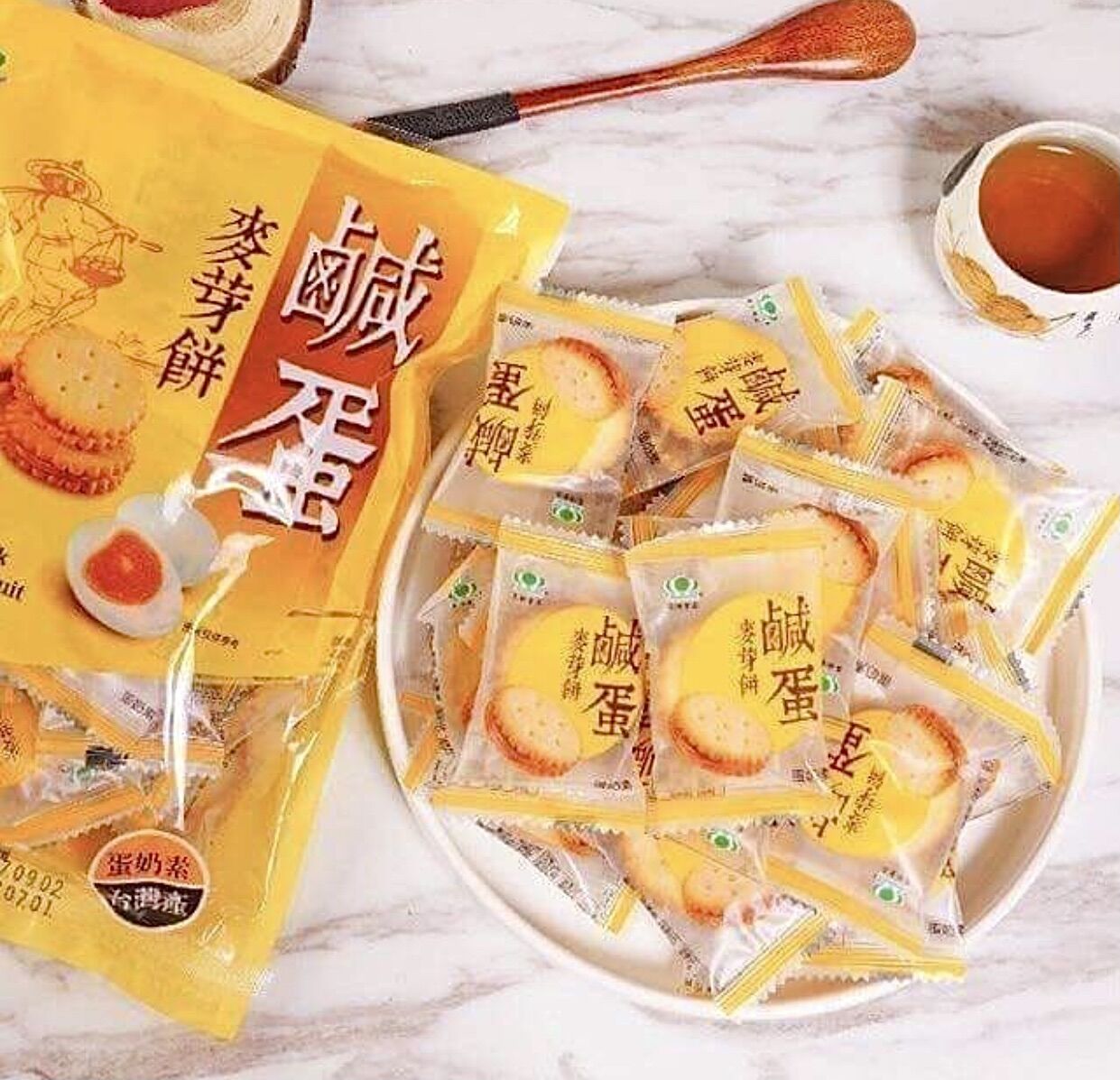 Bánh quy trứng muối 500g