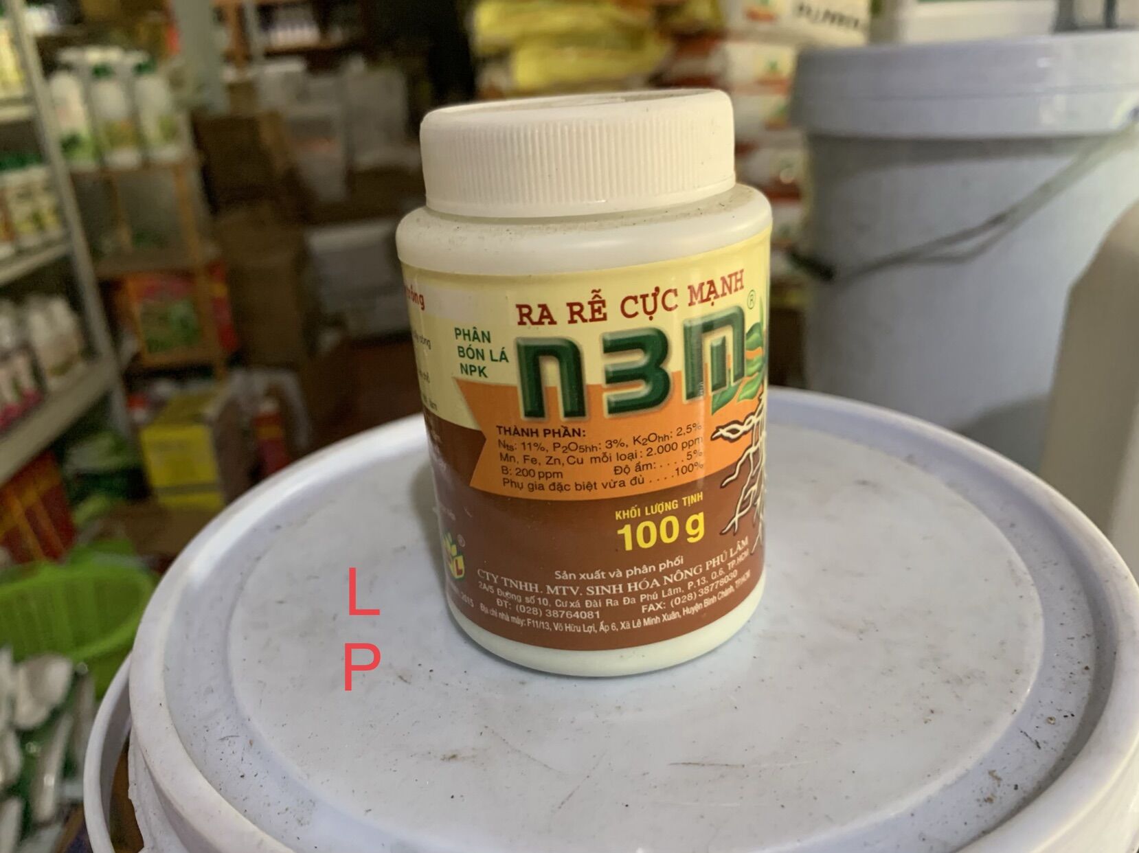 Kích thích ra rễ cực mạnh n3m 100g của Phú Lâm