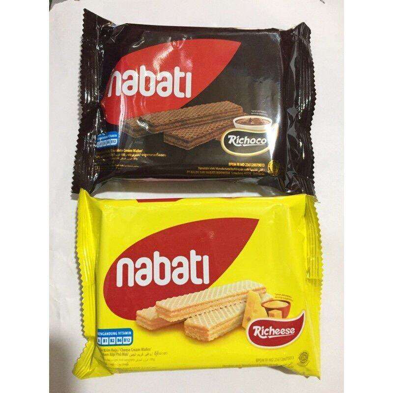Bánh xốp phô mai nabati vị phô mai và socola