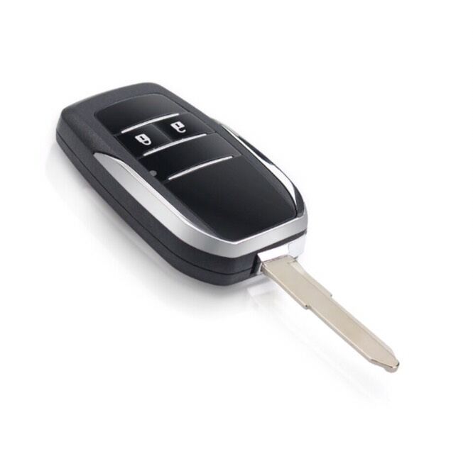 Vỏ chìa khóa độ gập toyota wigo ( mẫu mới )