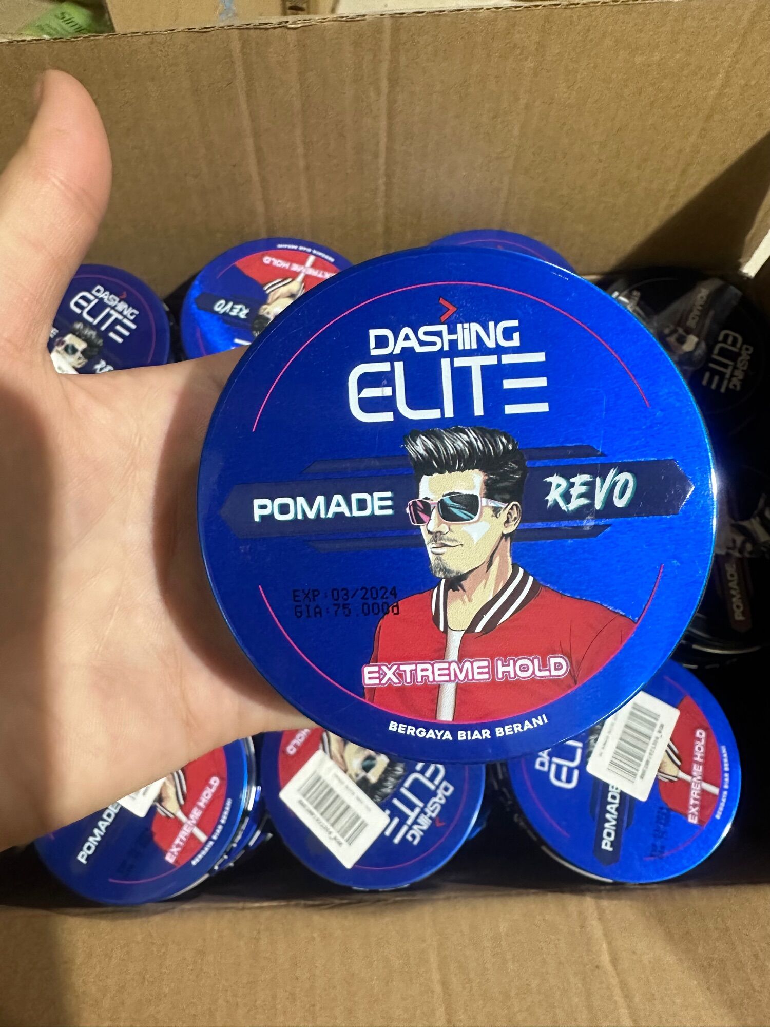 Sáp vuốt tóc Dashing Elite Royal/ Revo 75g