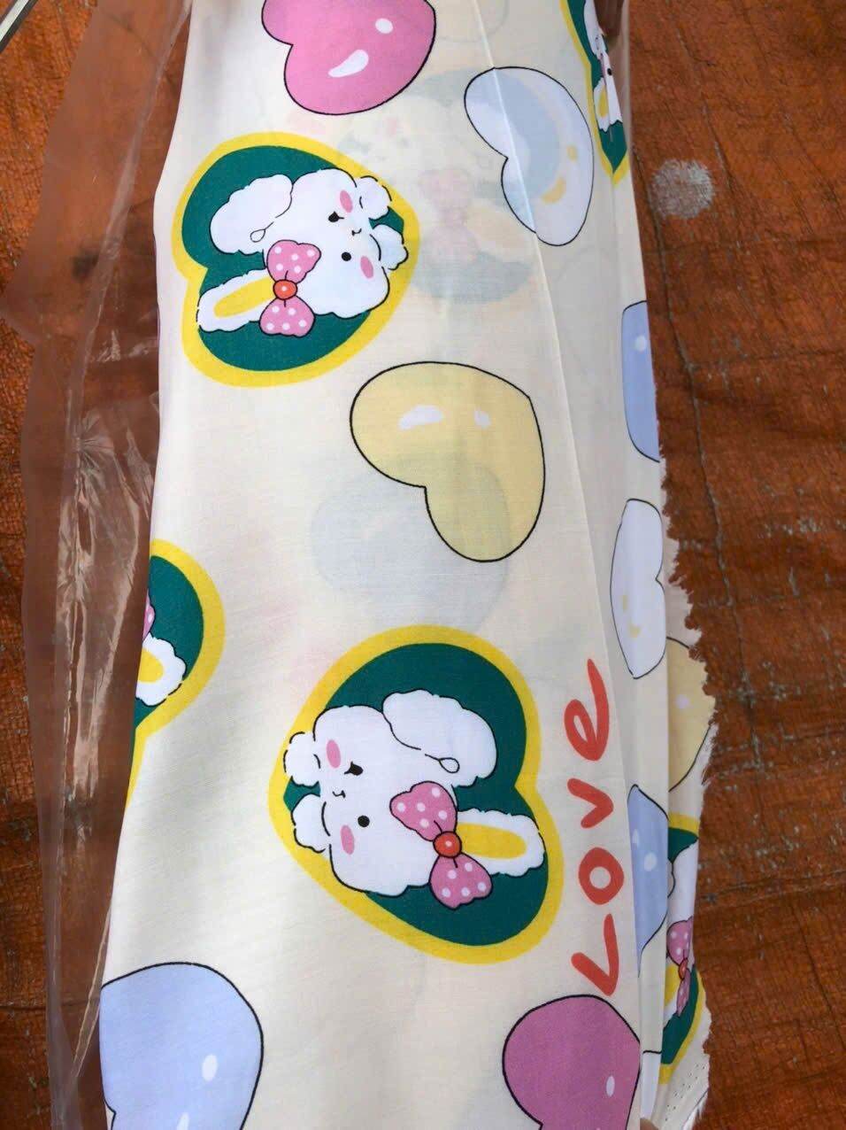 Vải tole lanh loại 1, mát mịn.