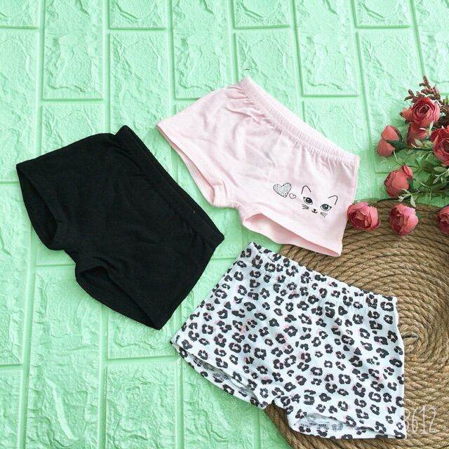 Set 3 quần chip đùi bé gái