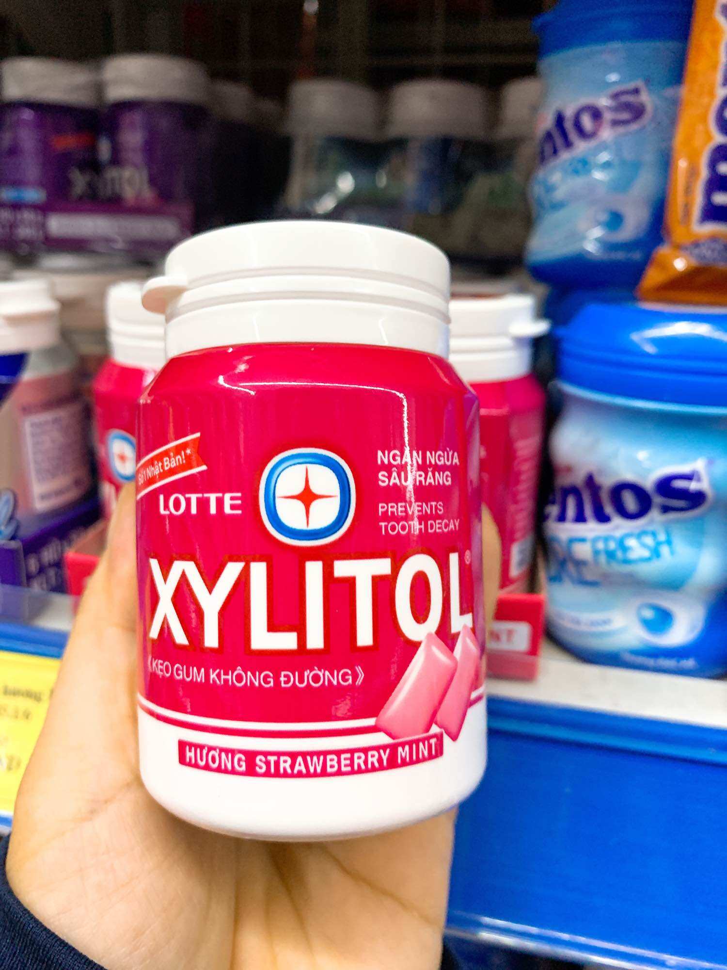 Kẹo cao su Xylitol 58g/6