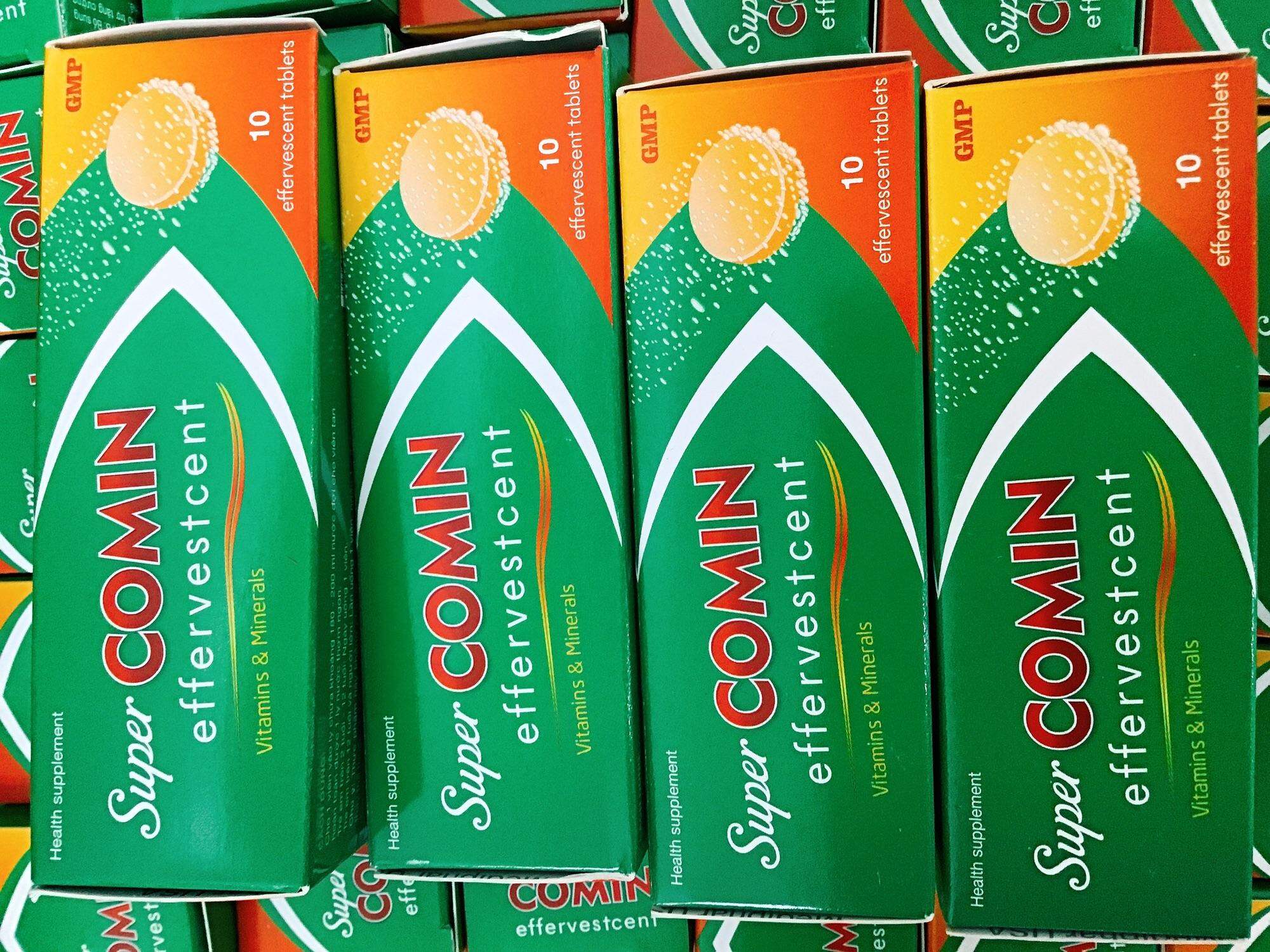 VIÊN SỦI KHOẺ SUPER COMIN EFFERVESCENT ( vitamin và khoáng chất )