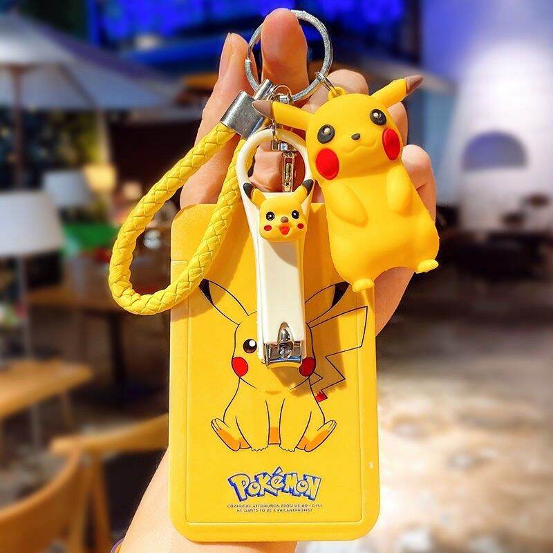 Bao Đựng Thẻ Học Sinh Đáng Yêu Pikachu Bao Đựng Thẻ Cơm Học Sinh Hoạt Hình Instagram Bao Đựng Thẻ Xe Buýt Tàu Điện Ngầm Cặp Đôi thumbnail