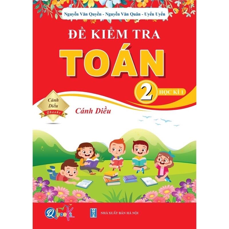 Sách - (Combo 2 tập) Đề Kiểm Tra Toán 2 (Cánh Diều)