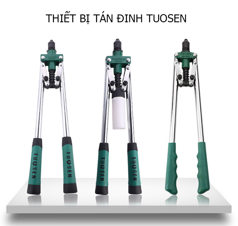 Máy tán đinh, máy rút đinh tán, đinh rive TUOSEN