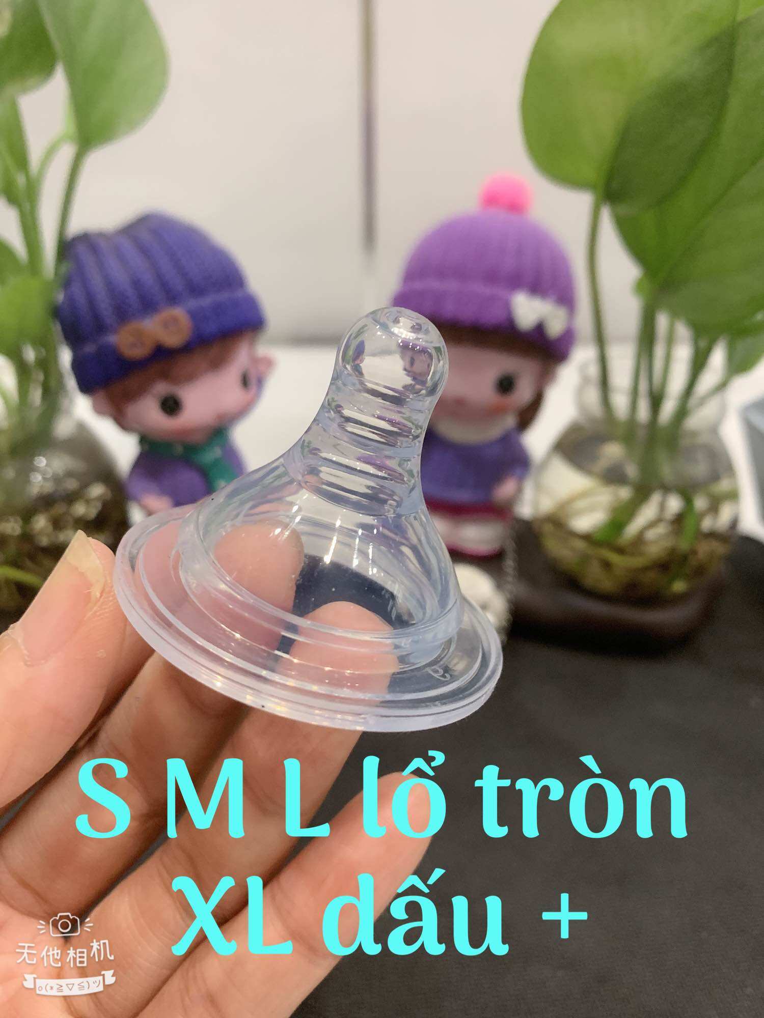 Núm ti thay thế cổ rộng A1 (vừa pigeon, lansinoh, moyuum, wesser...)