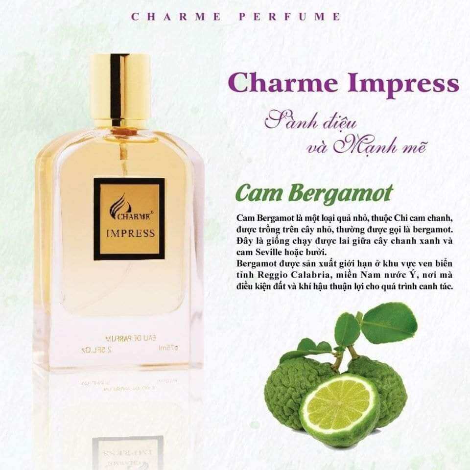 Nước Hoa Nam Charme Impress 75ml