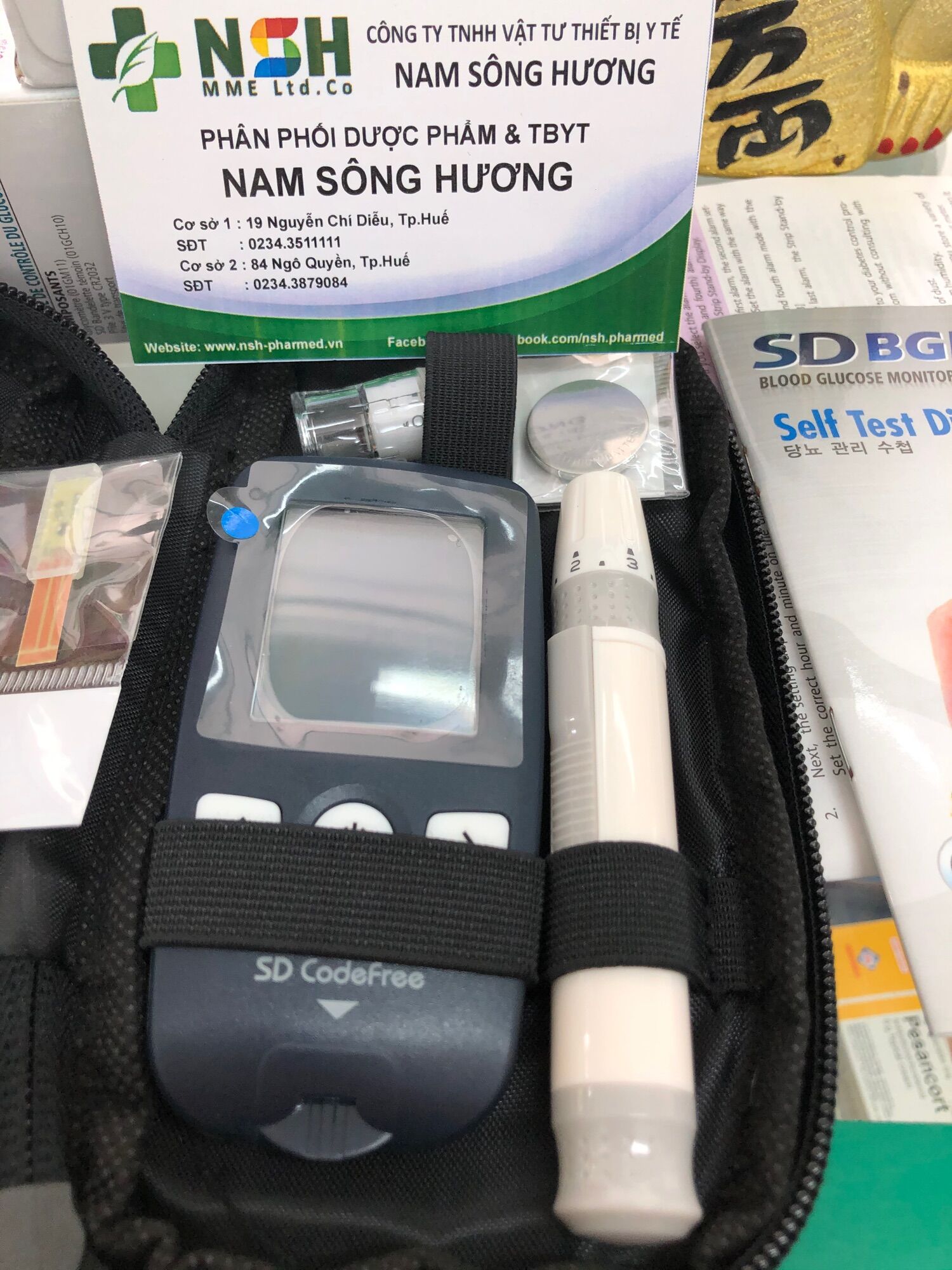 ❤️ HỘP 50 test thử Que thử đường huyết SD Codefree (SD code free) 50 que và 25 que test thử Que thử tiểu đường SD Code free SD CODEFREE HÀN QUỐC