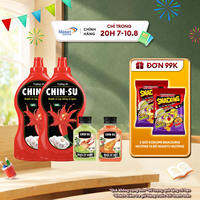 Combo 2 chai Tương ớt CHIN-SU 1kg+ 1chai Xốt muối ớt CHIN-SU xanh 200gr + 1chai Xốt muối ớt CHIN-SU đỏ 200gr