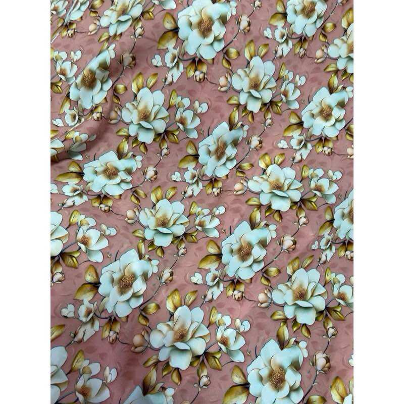 2m x 1m5 vải lụa mango chính phẩm KhangThinhGia sang may áo dài bộ váy (M9)