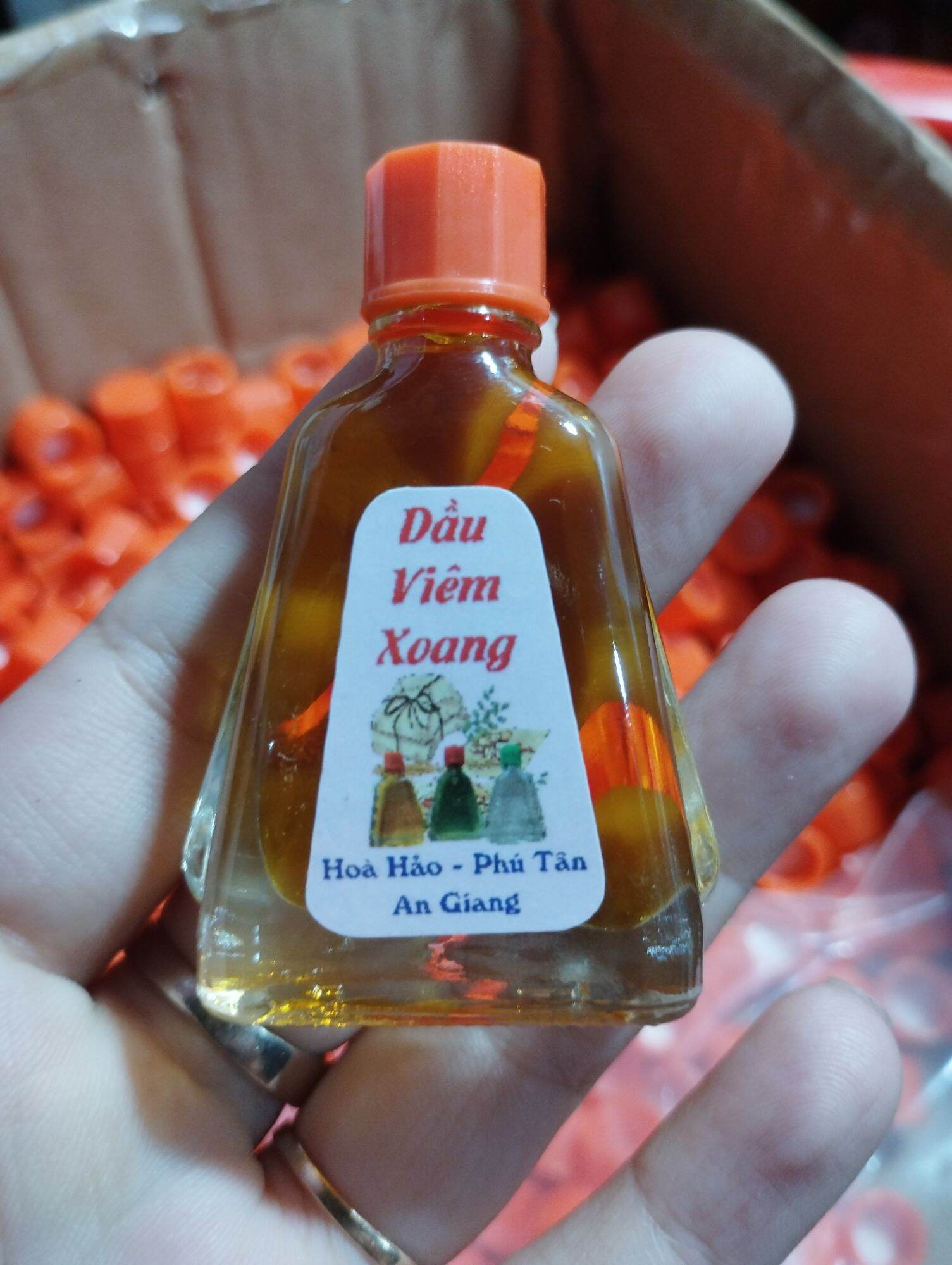 50chai 7ml. DẦU XOANG VÀNG