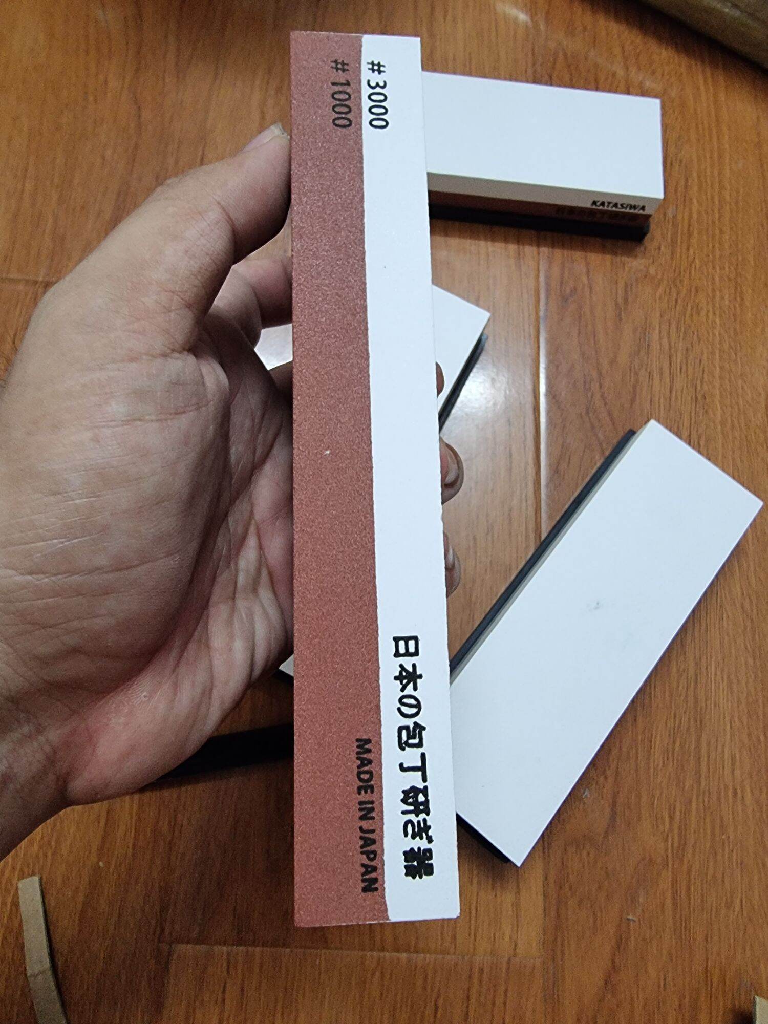 Đá mài Nhật bản 2 mặt (#3000/#1000)
