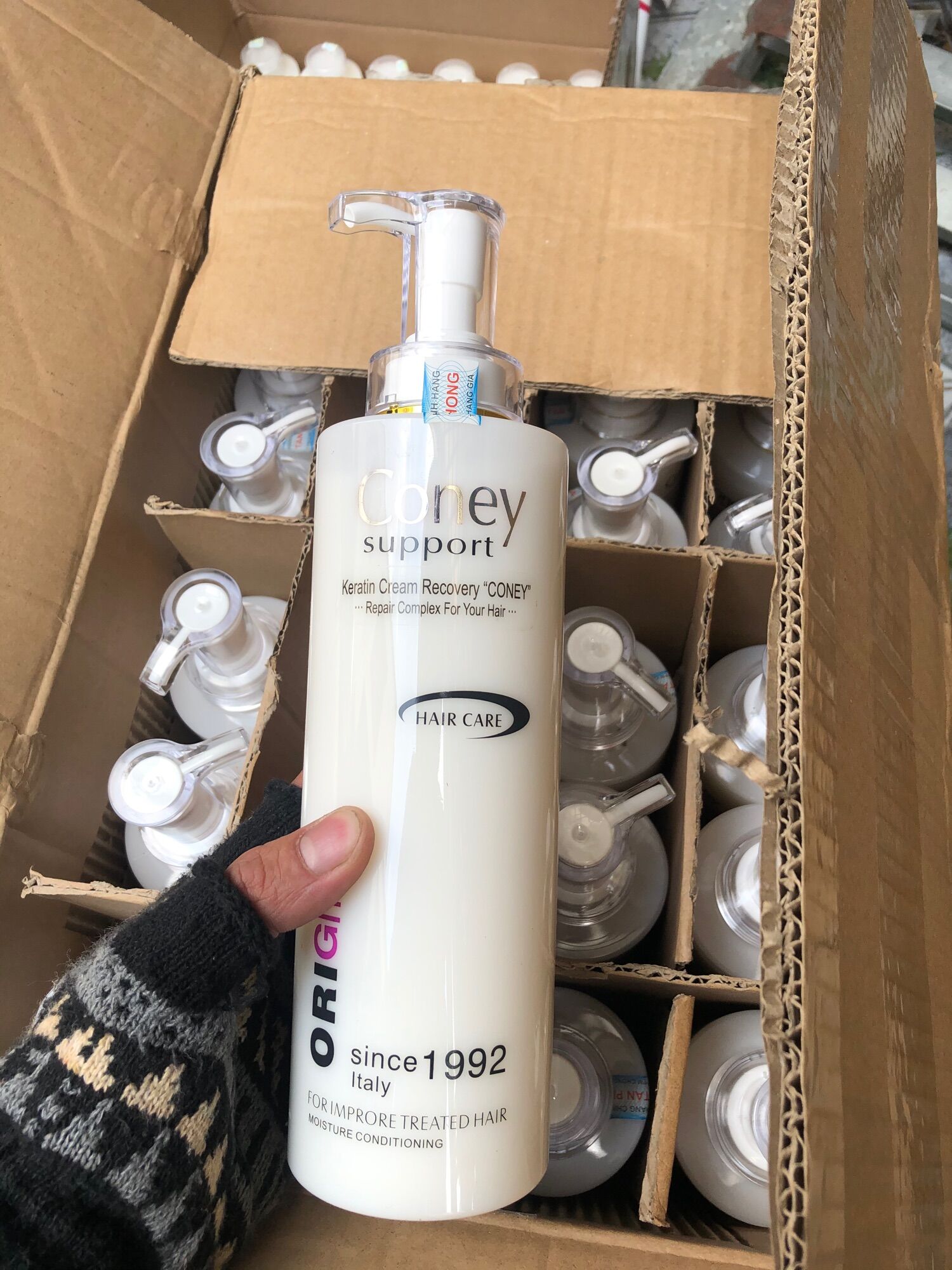 KERATIN CONEY PHỤC HỒI TÓC HƯ NÁT