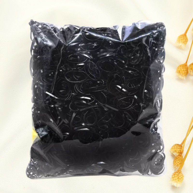 Túi 200g dây thun cột tóc đen