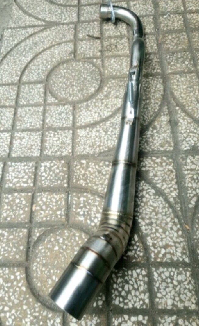 Cổ pô MSX 125 cổ 2 khúc gắn pô lon