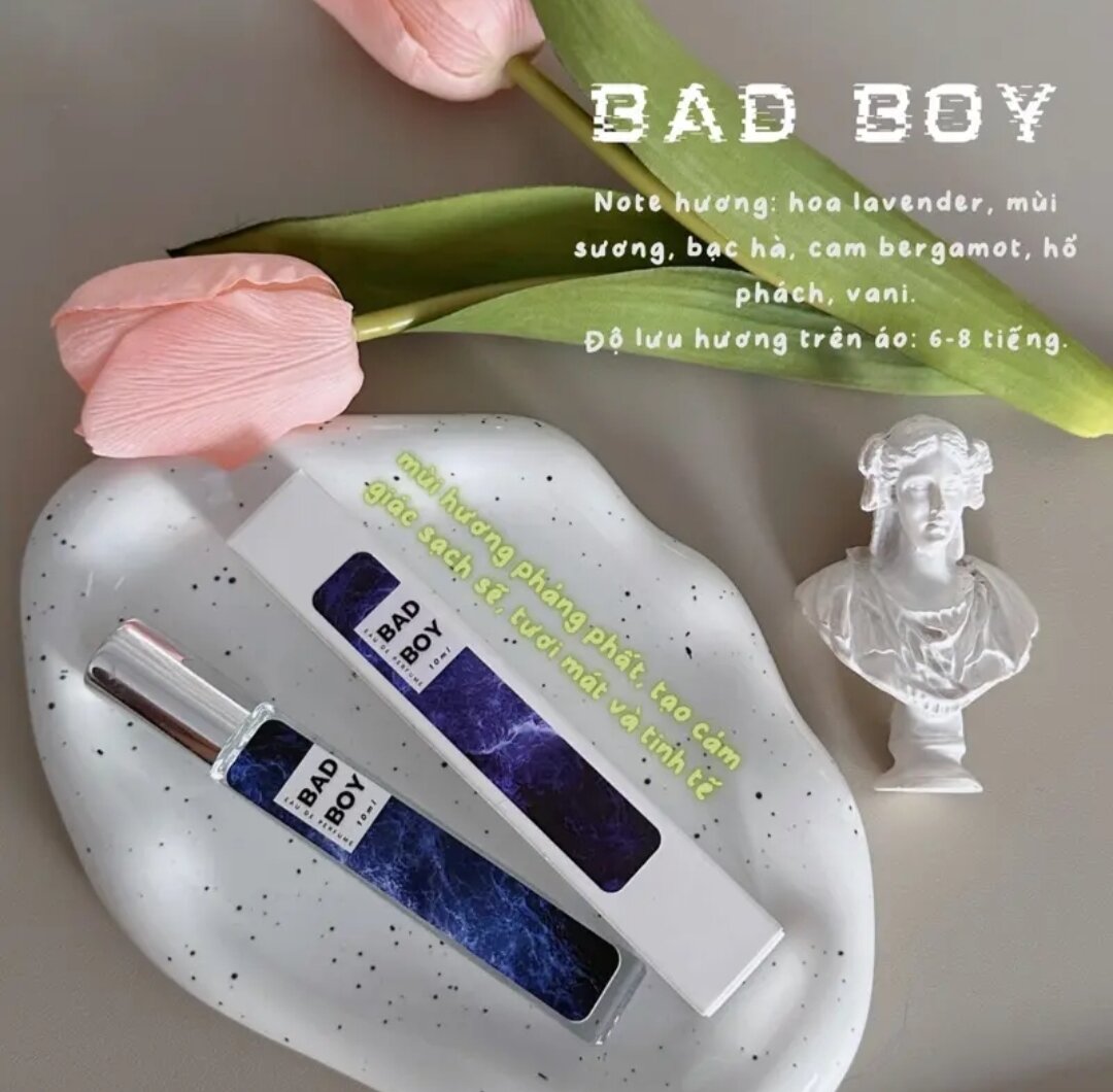 [The Clouds + Bad Boy] - COMBO 2 CHAI NƯỚC HOA CHIẾT 10ml cho NAM