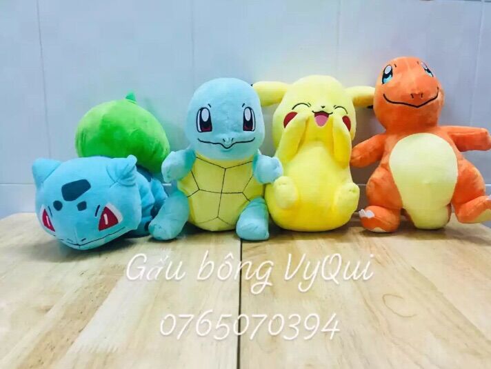 [HCM]Gấu bông pokemon rùa Kini dễ thương cho bé