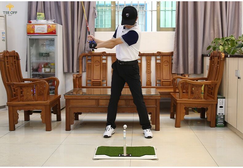 Thảm golf tập swing xoay 360 độ