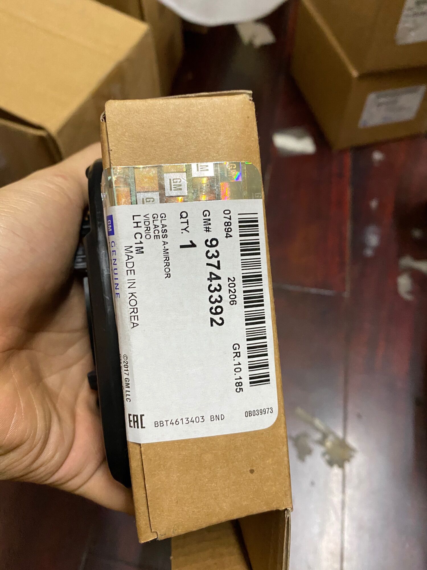 Mặt gương chiếu hậu Spark(Matiz 3) Gm:93743392