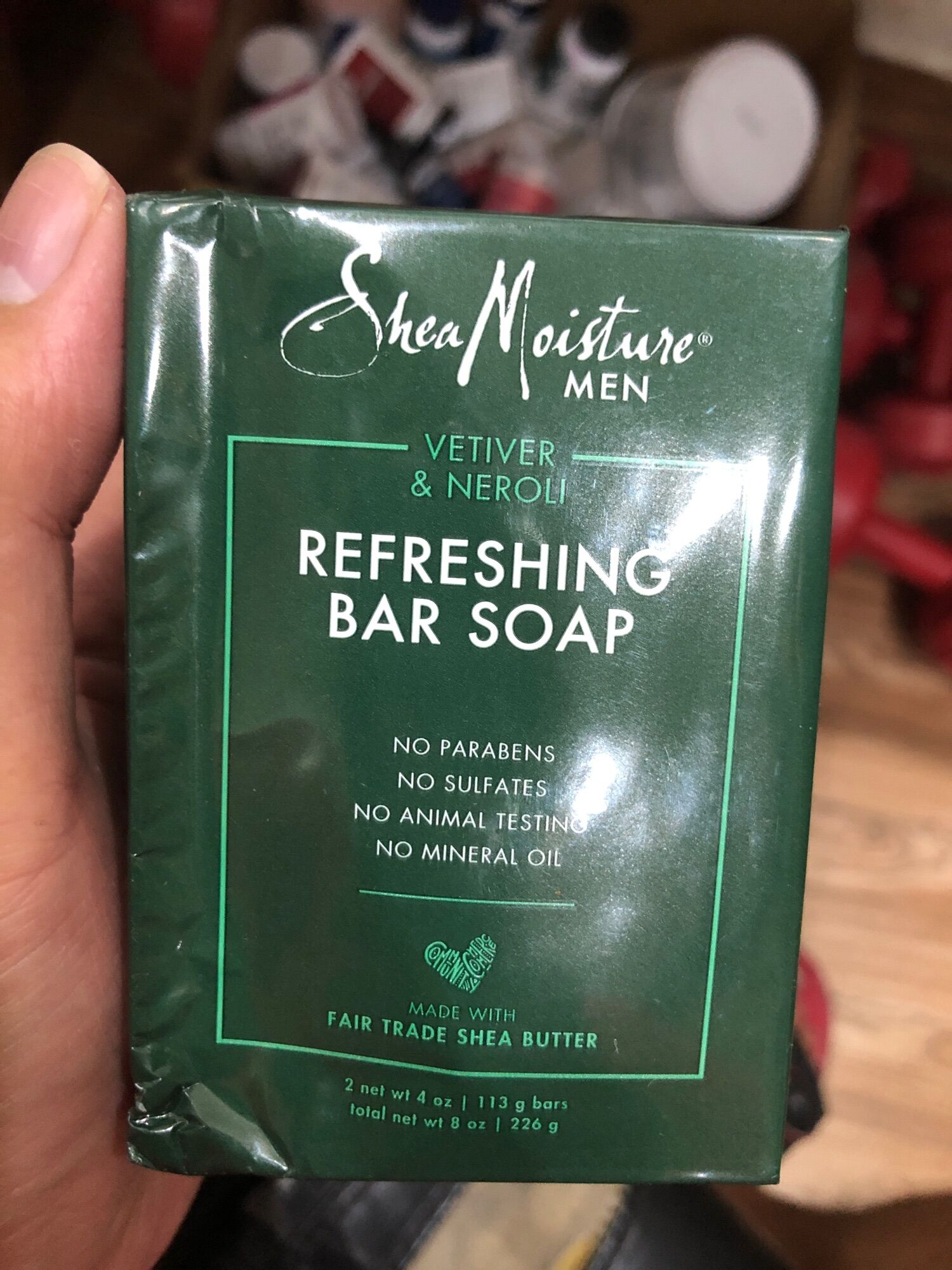 Vetiver & Neroli Refreshing Bar Soap - Shea Moisture