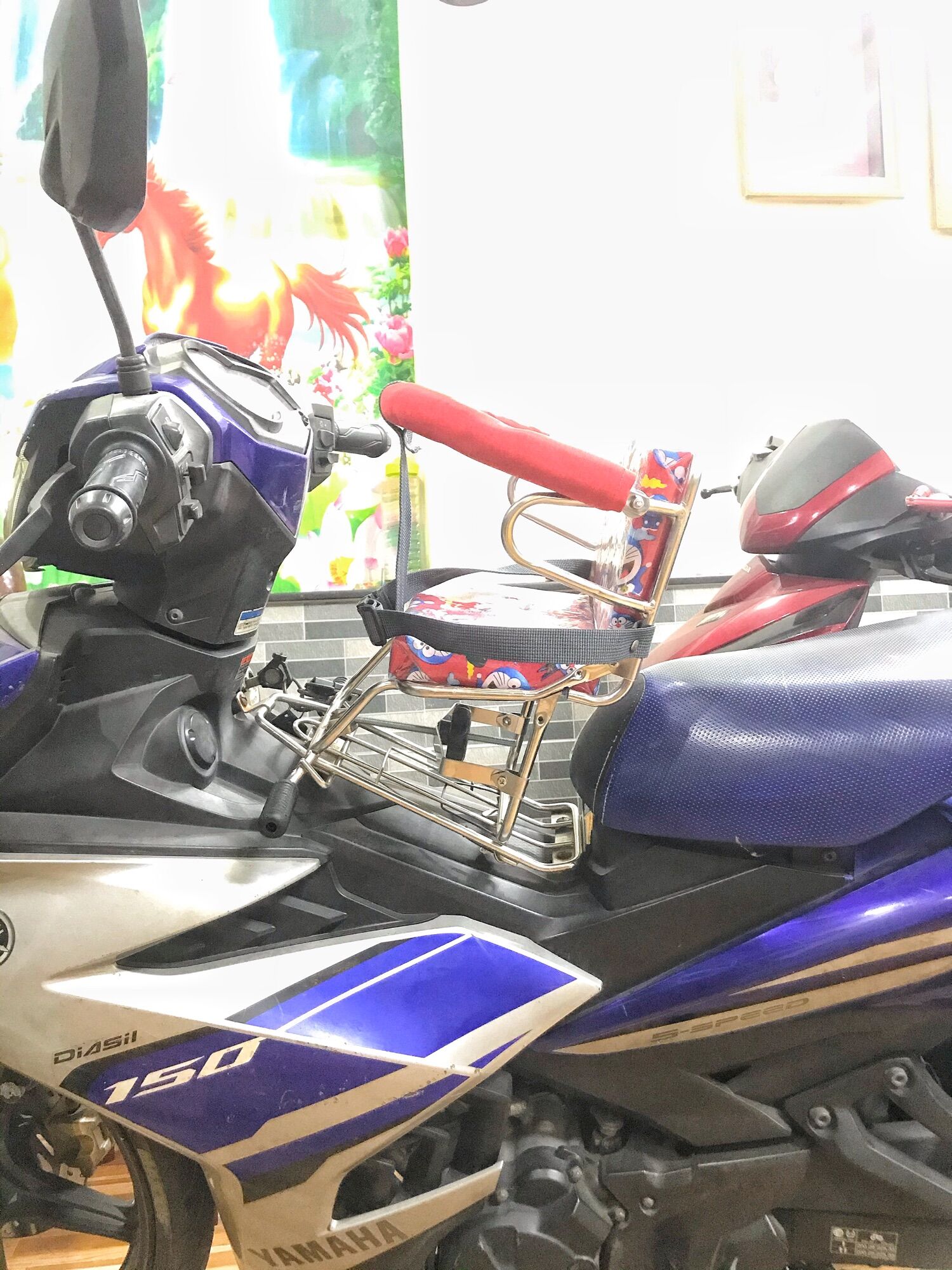 Ghế cho em bé ngồi xe Exciter và Winner
