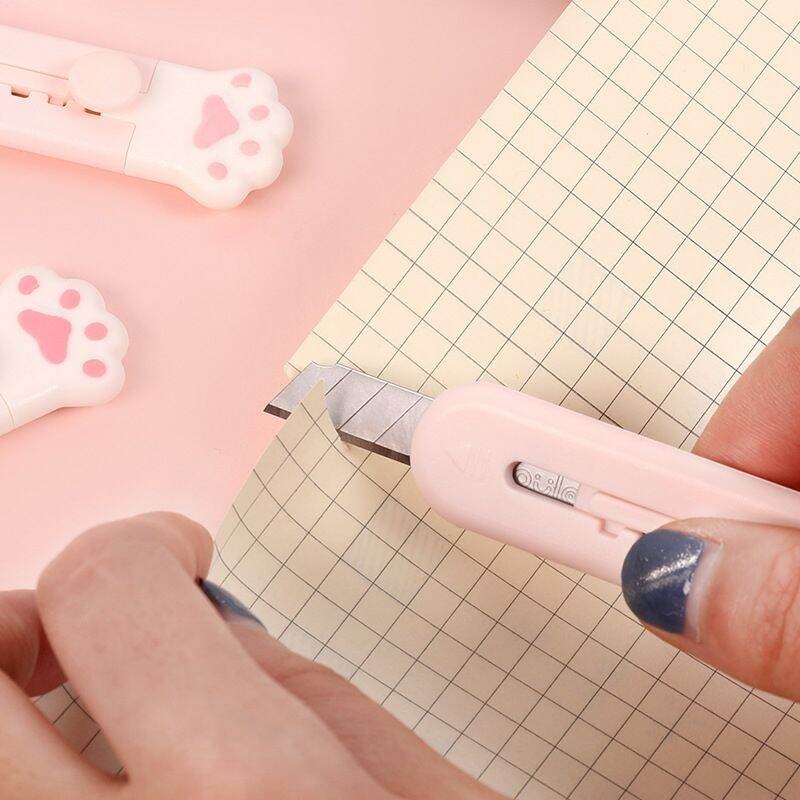 [HCM]Dao rọc giấy mini hình bàn chân mèo đáng yêu