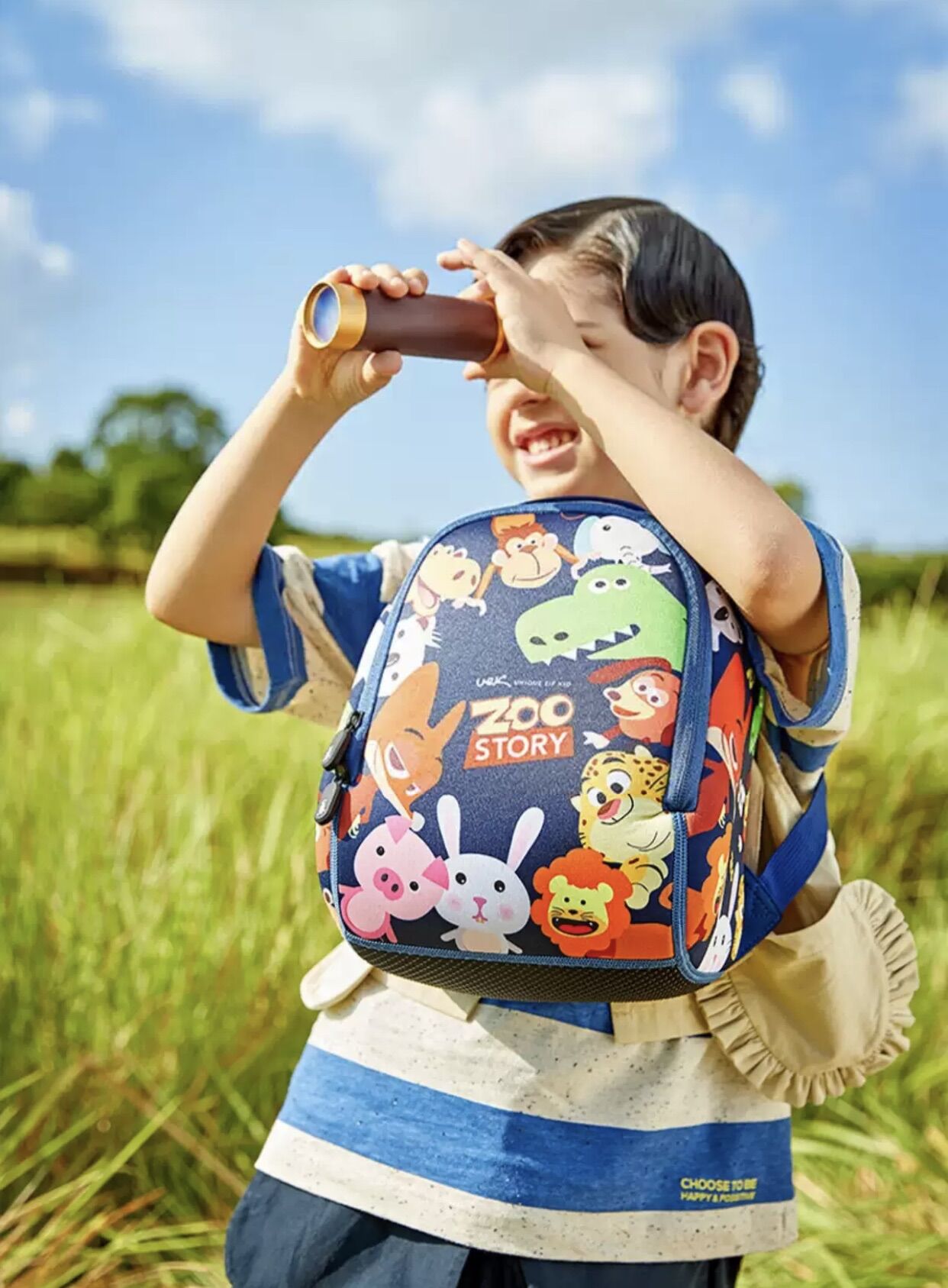 Balo uek zoo story size S (tặng ví nhỏ)